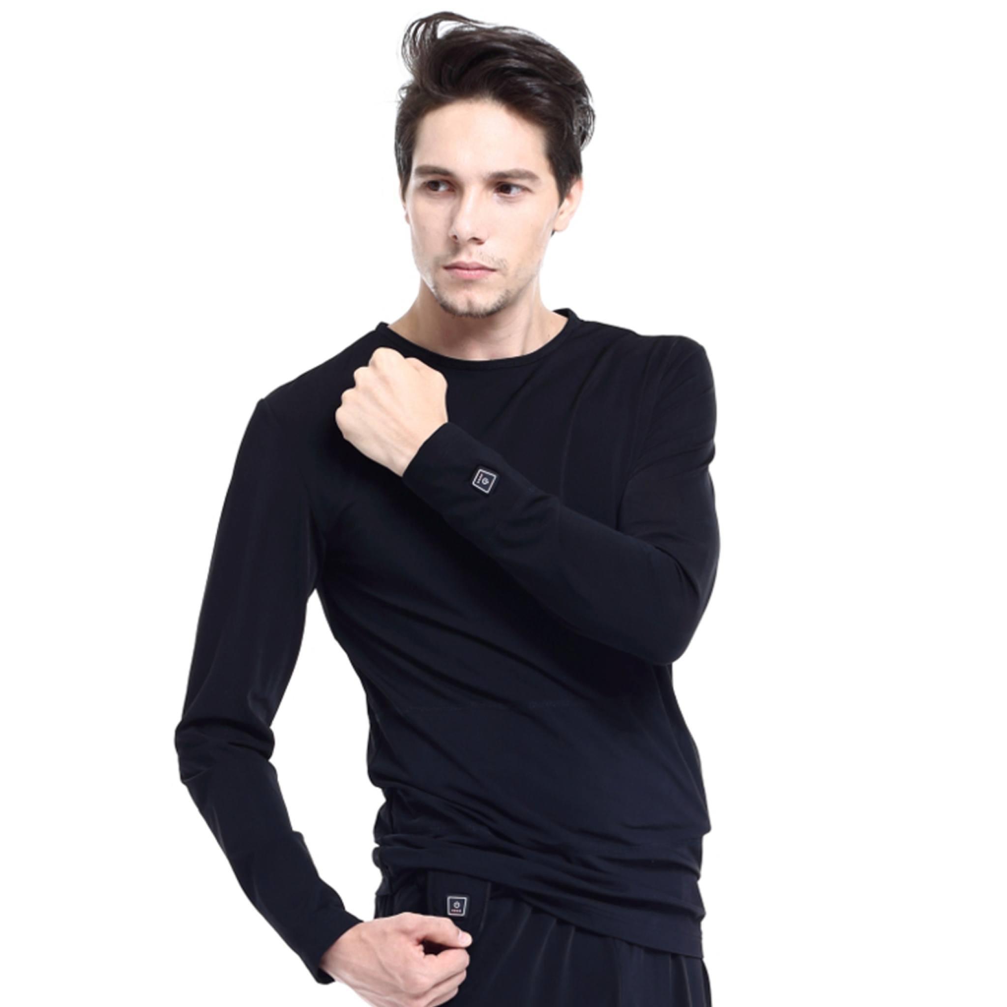 Glovii Heated Sweatshirt S. Black
