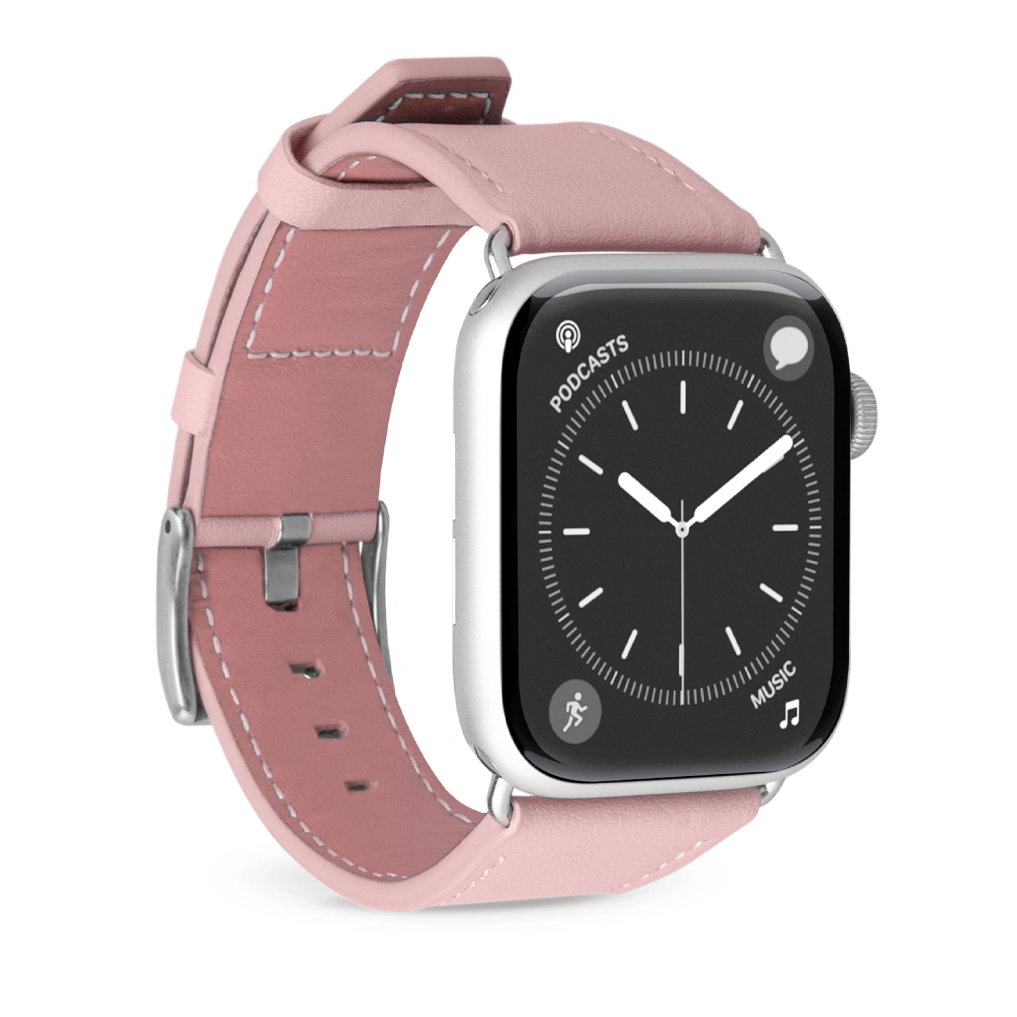 PURO E-Classic Band for Apple Watch. Pink