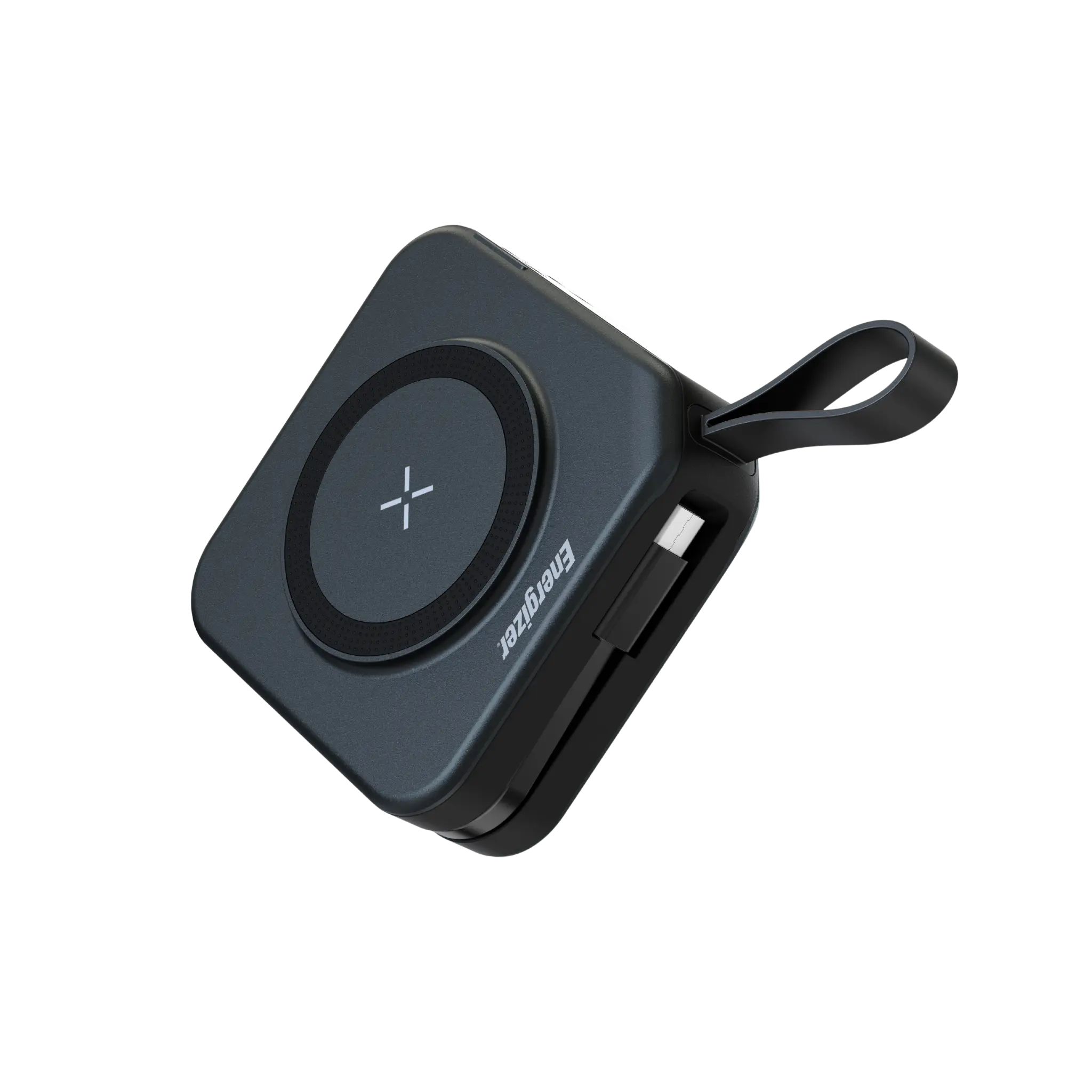 Energizer 10K Magnetic Wireless Power Bank with 20W PD. Black