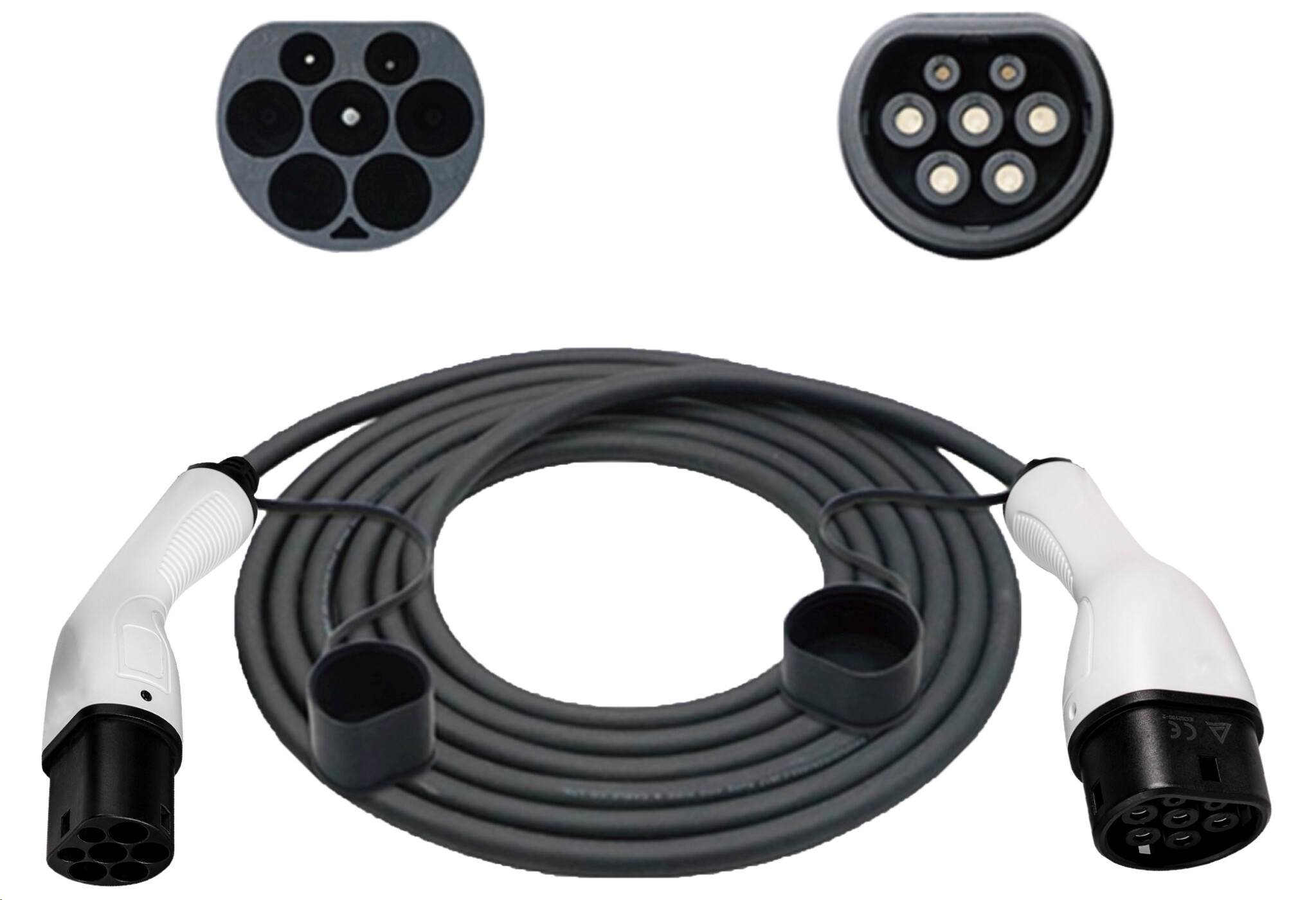 Sinox EV Charging Cable Mode 3. 32A 3 phases. 5m. Black