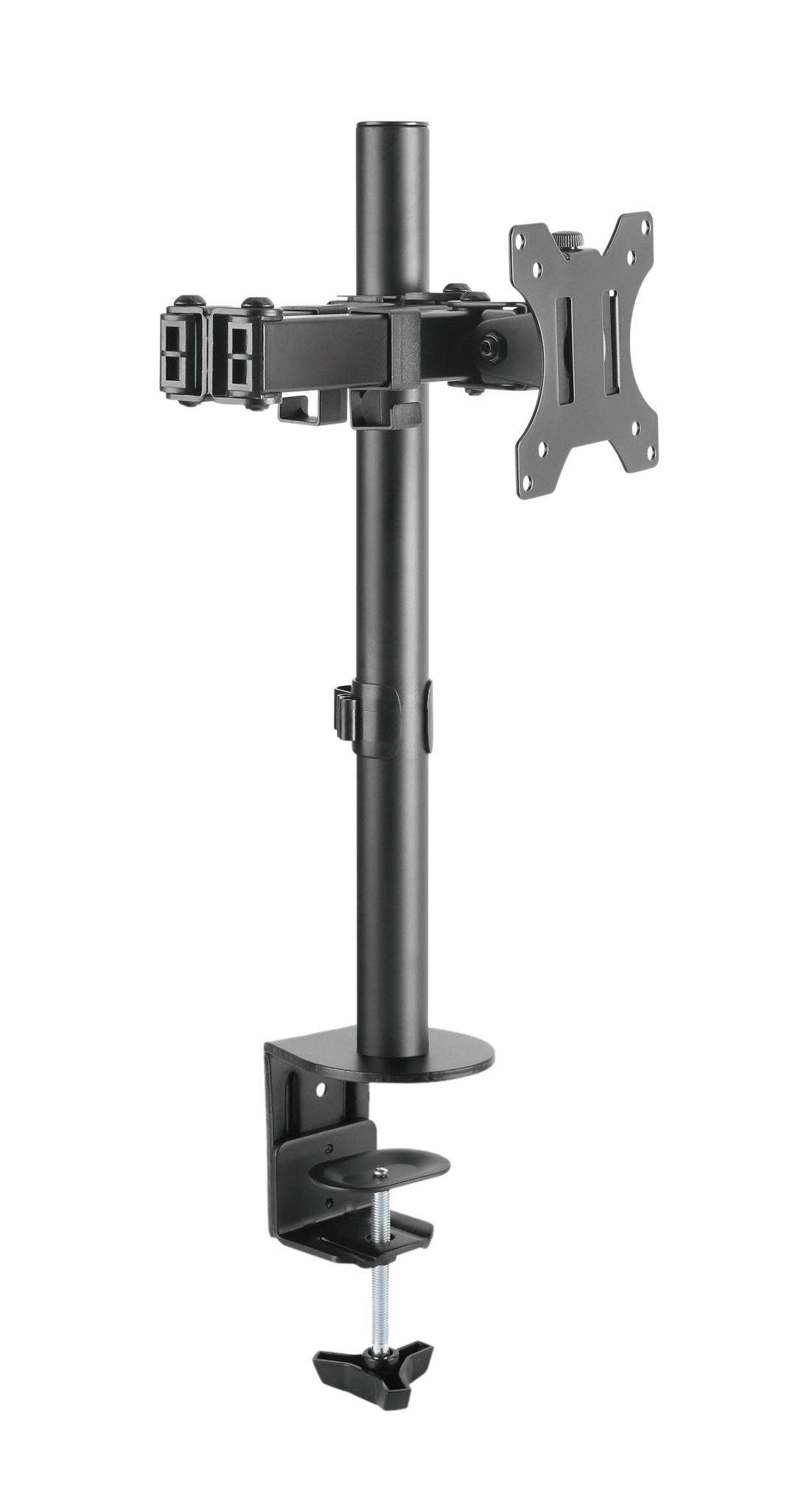 Sinox Office Single Monitor Desk Mount. Up to 32". Black