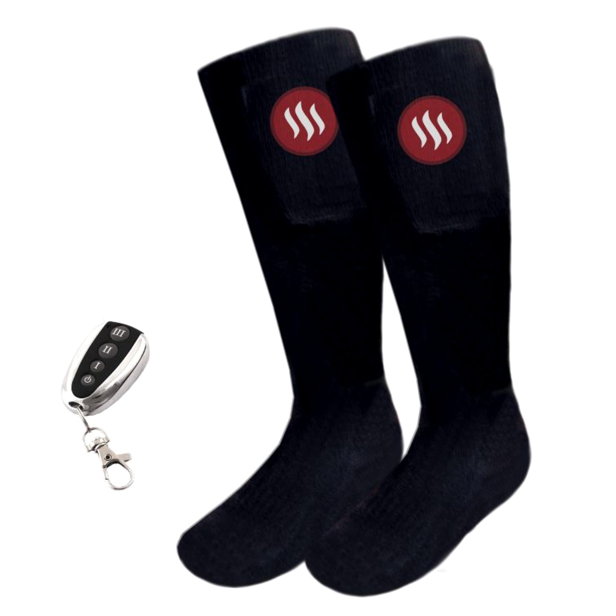 Glovii Heated Socks with Remote L. Black