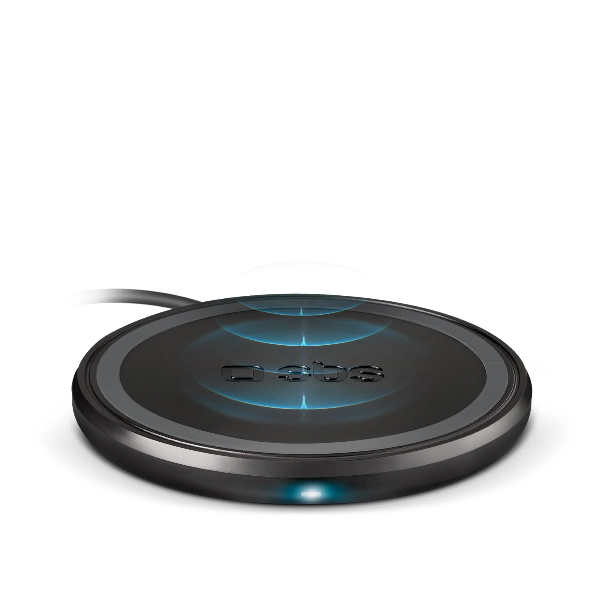 SBS 10W Wireless Charging Base. Black
