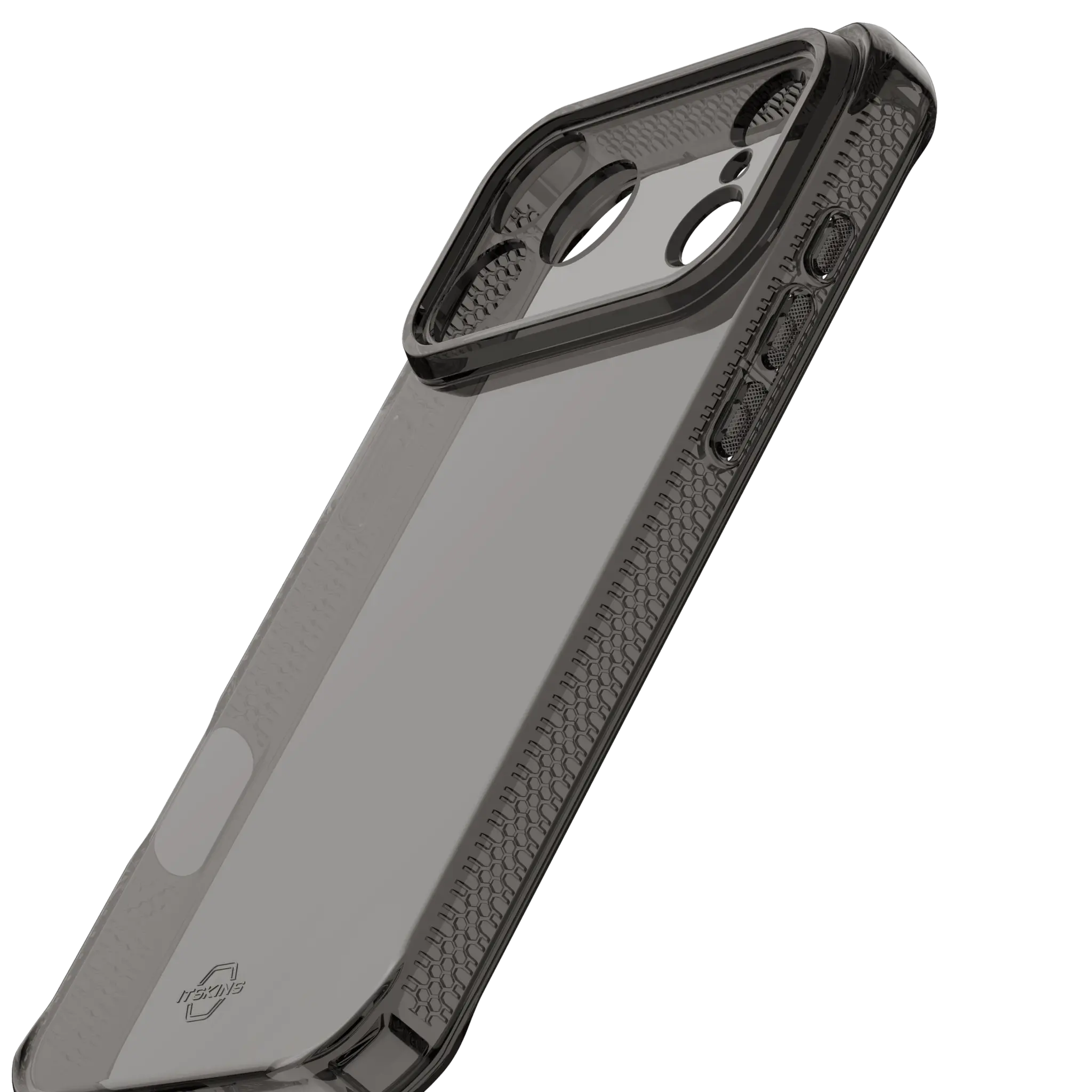 ITSKINS SPECTRUM CLEAR cover for iPhone 17 Pro Max®. Smoke