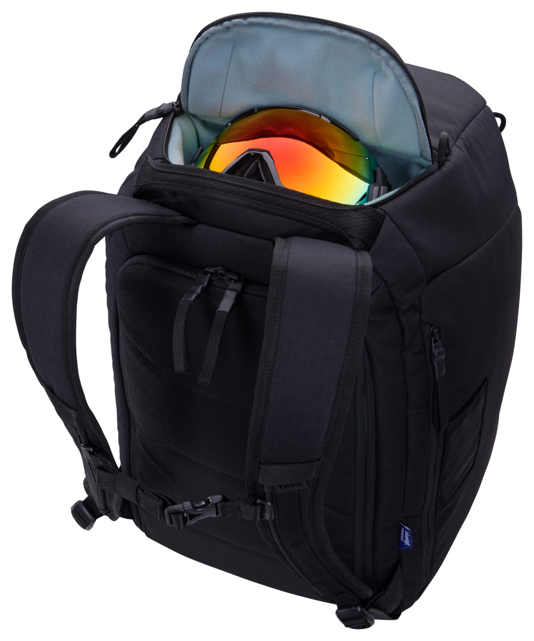 Thule Roundtrip skistøvlerygsæk 45L. Sort
