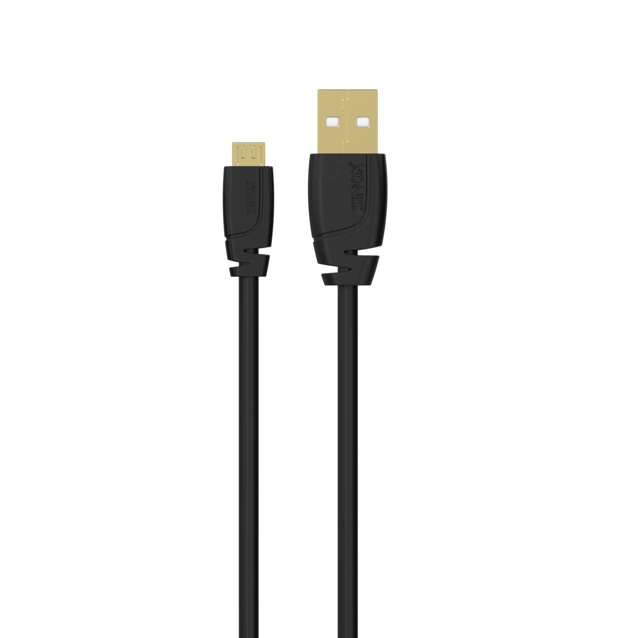 Sinox Micro USB Cable. 0.75m. Black