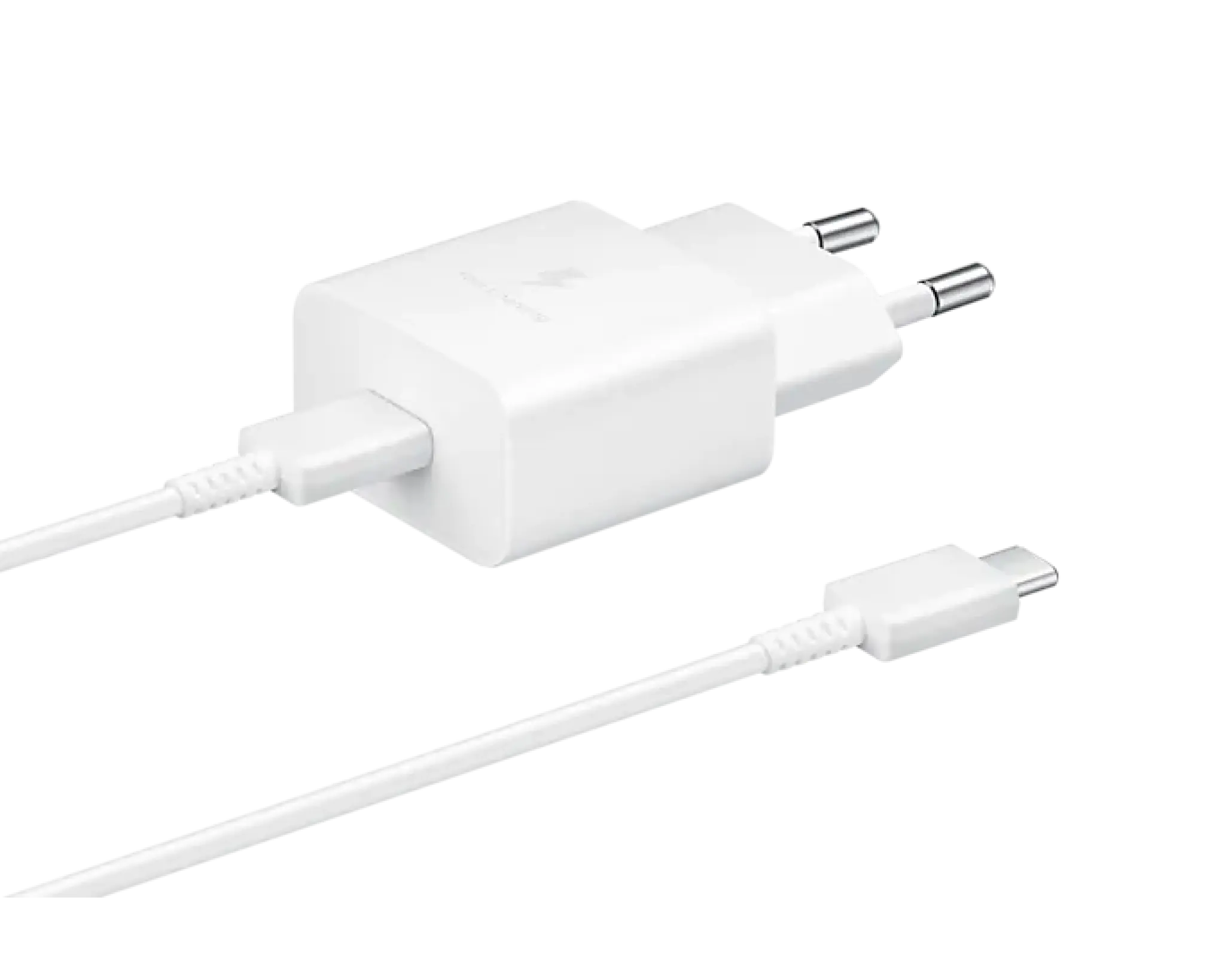 Samsung 240V USB-C Charger. 1m USB-C Cable. White