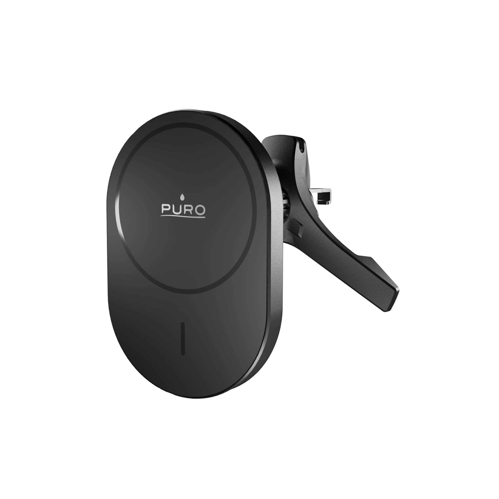 PURO Power Mag Holder magnetic car mount with Qi2 wireless charging