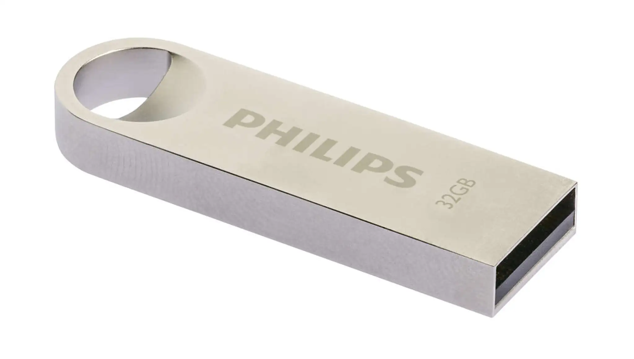 Philips USB Flash Drive 32GB. Moon edition 2.0. Vintage silver