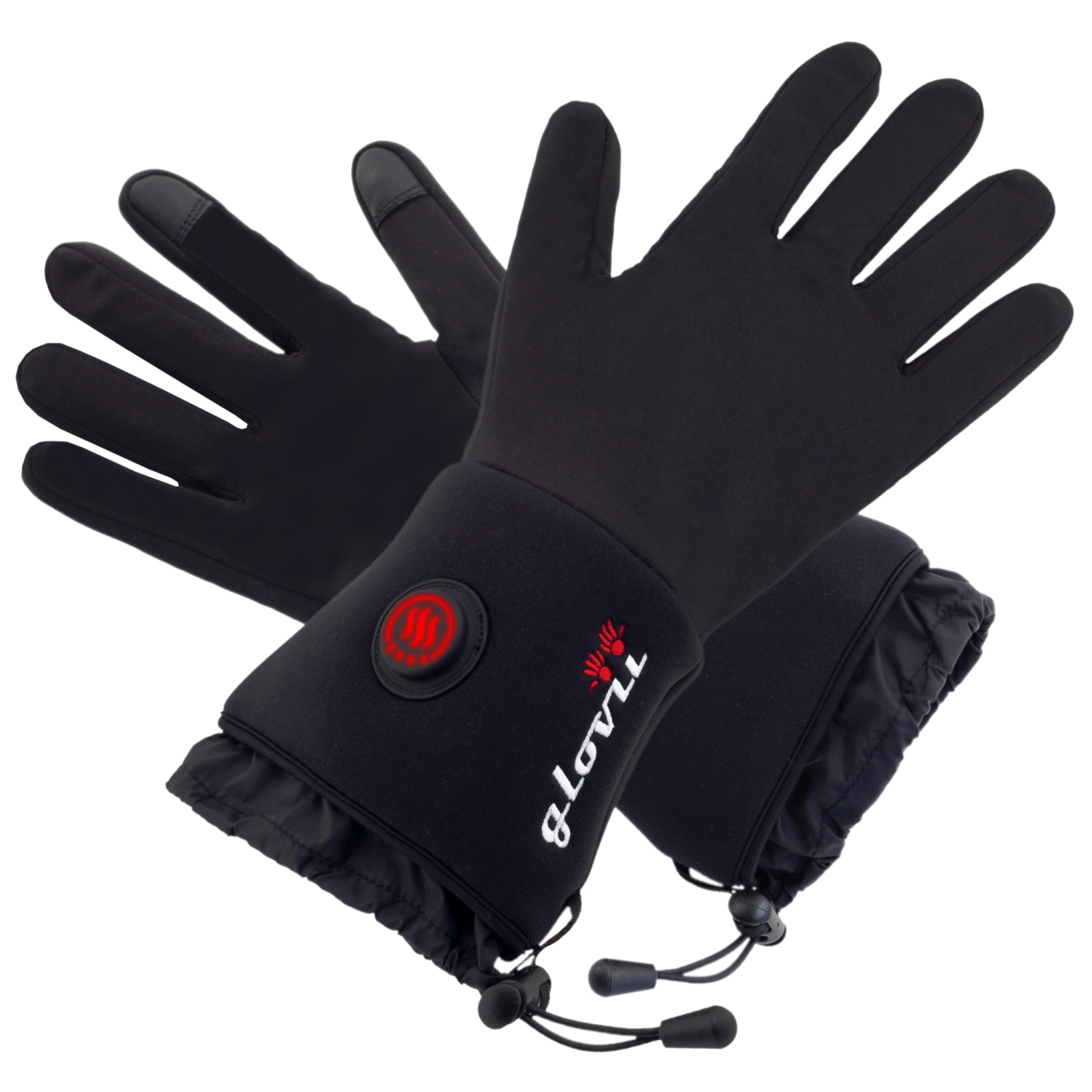 Glovii Heated Universal Gloves M. Black