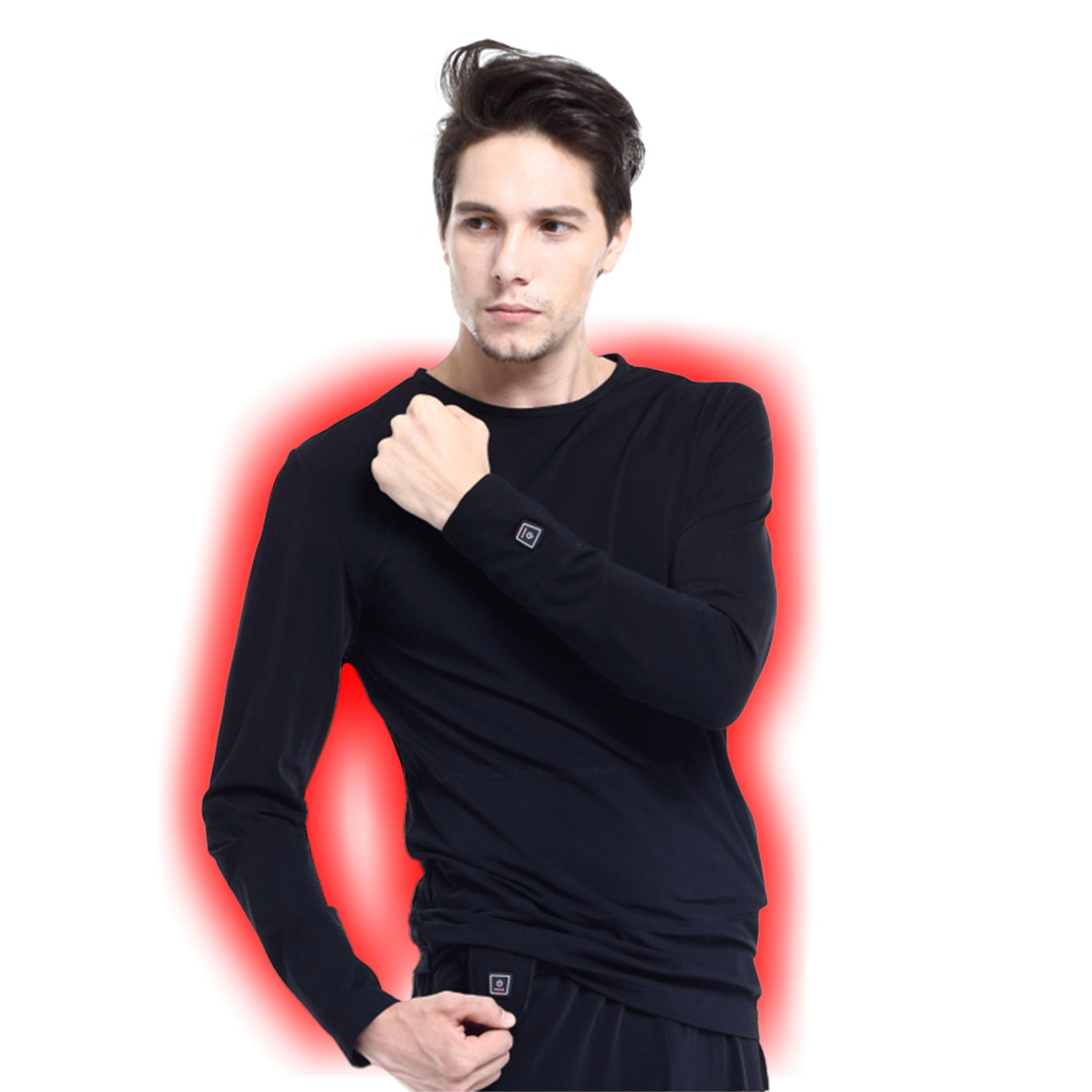 Glovii Heated Sweatshirt L. Black Glovii Heated Sweatshirt L. Black