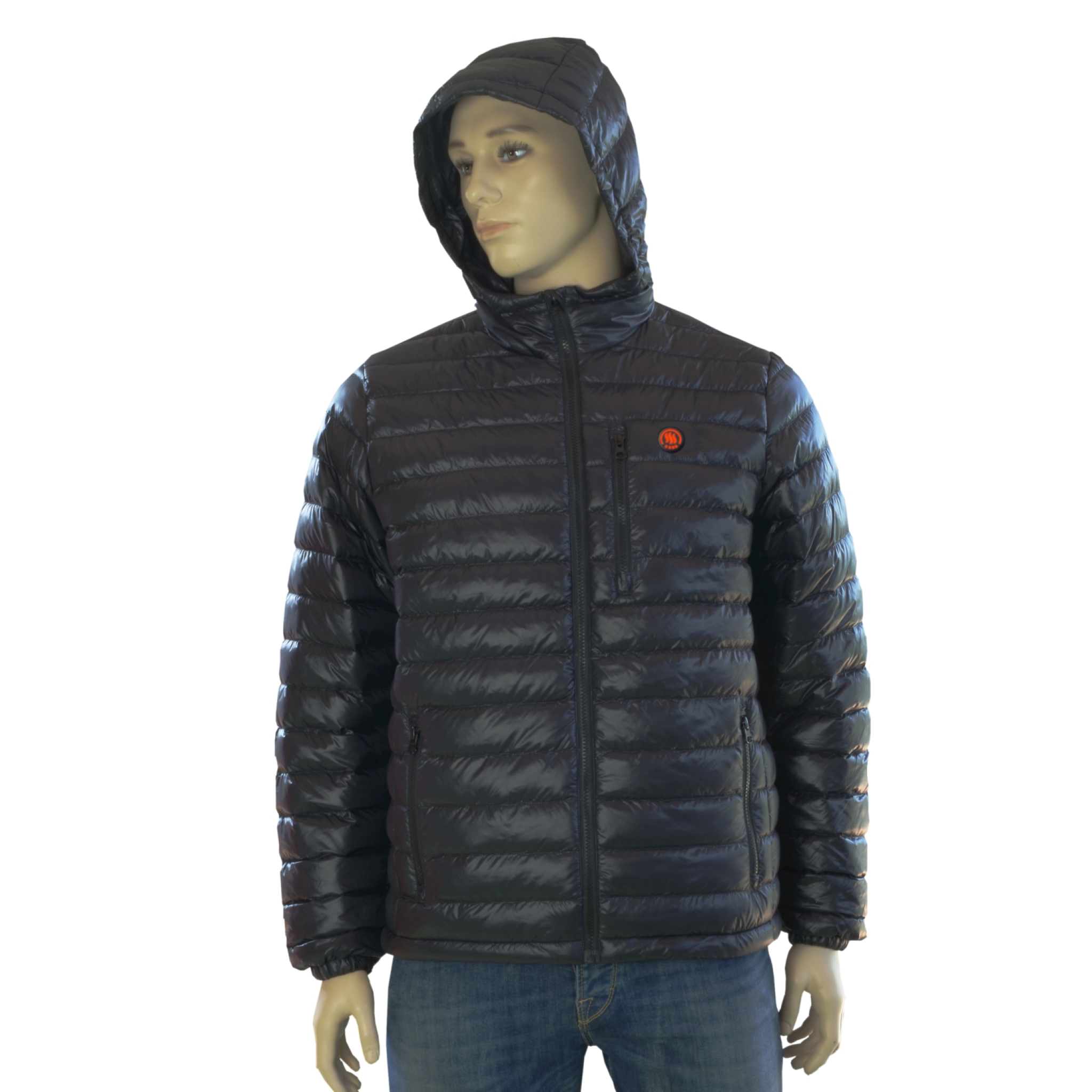 Glovii Heated men's Jacket XL. Black