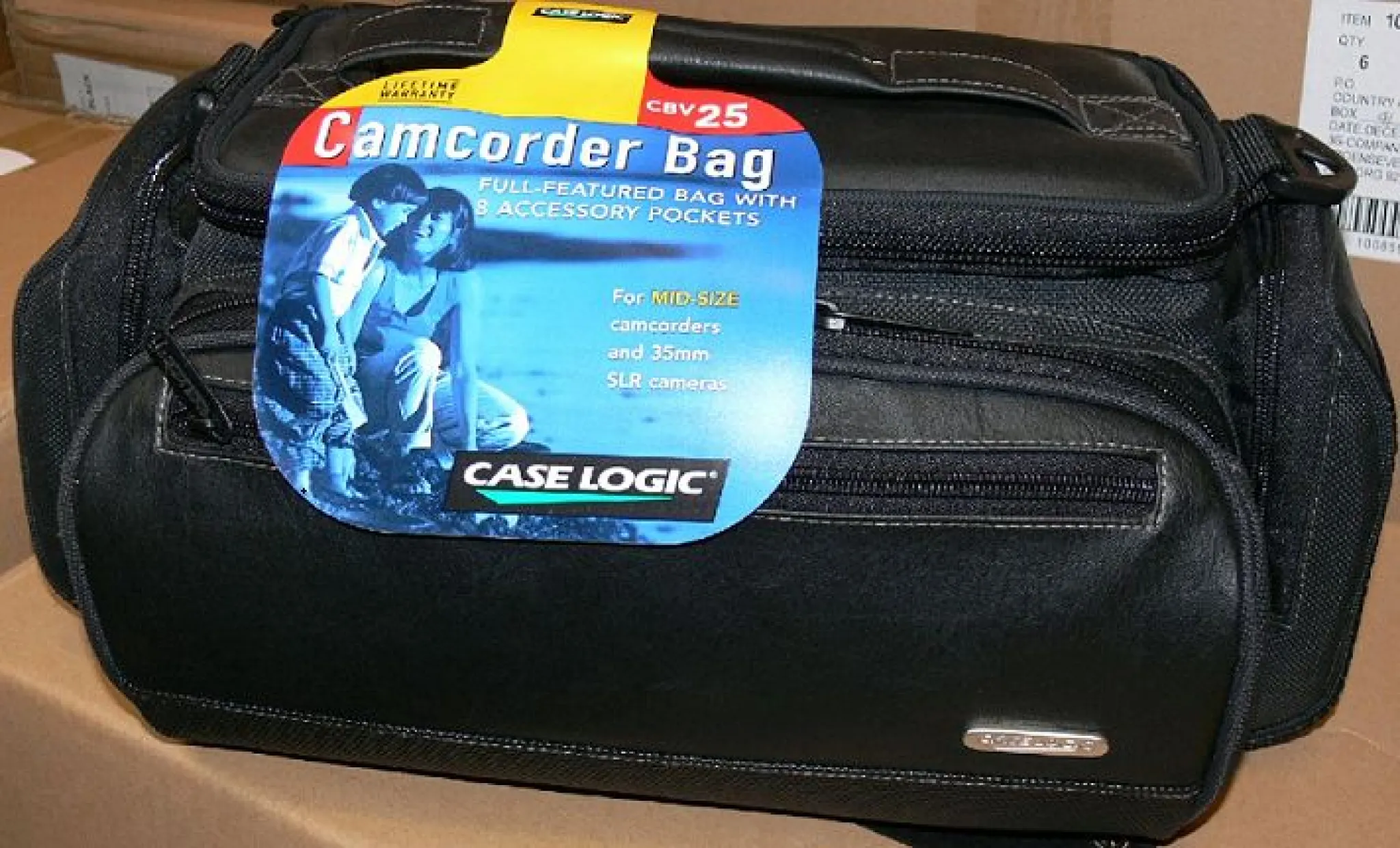Case Logic Camcorder Bag. Black