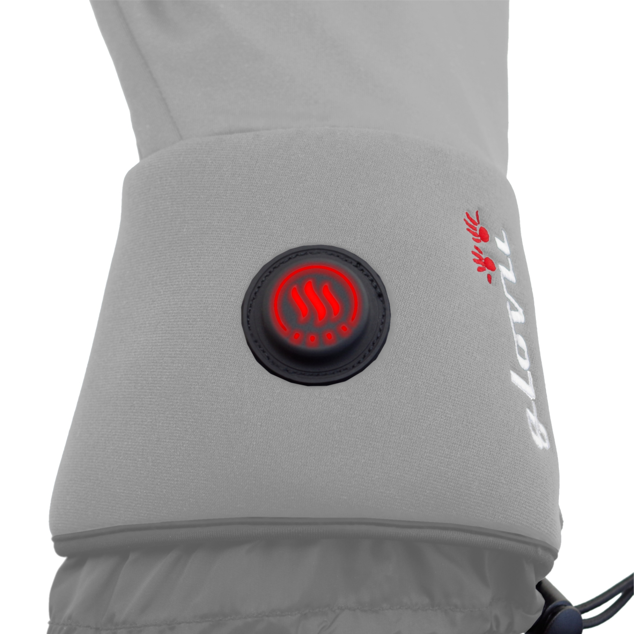 Glovii Heated Universal Gloves XS. Grey