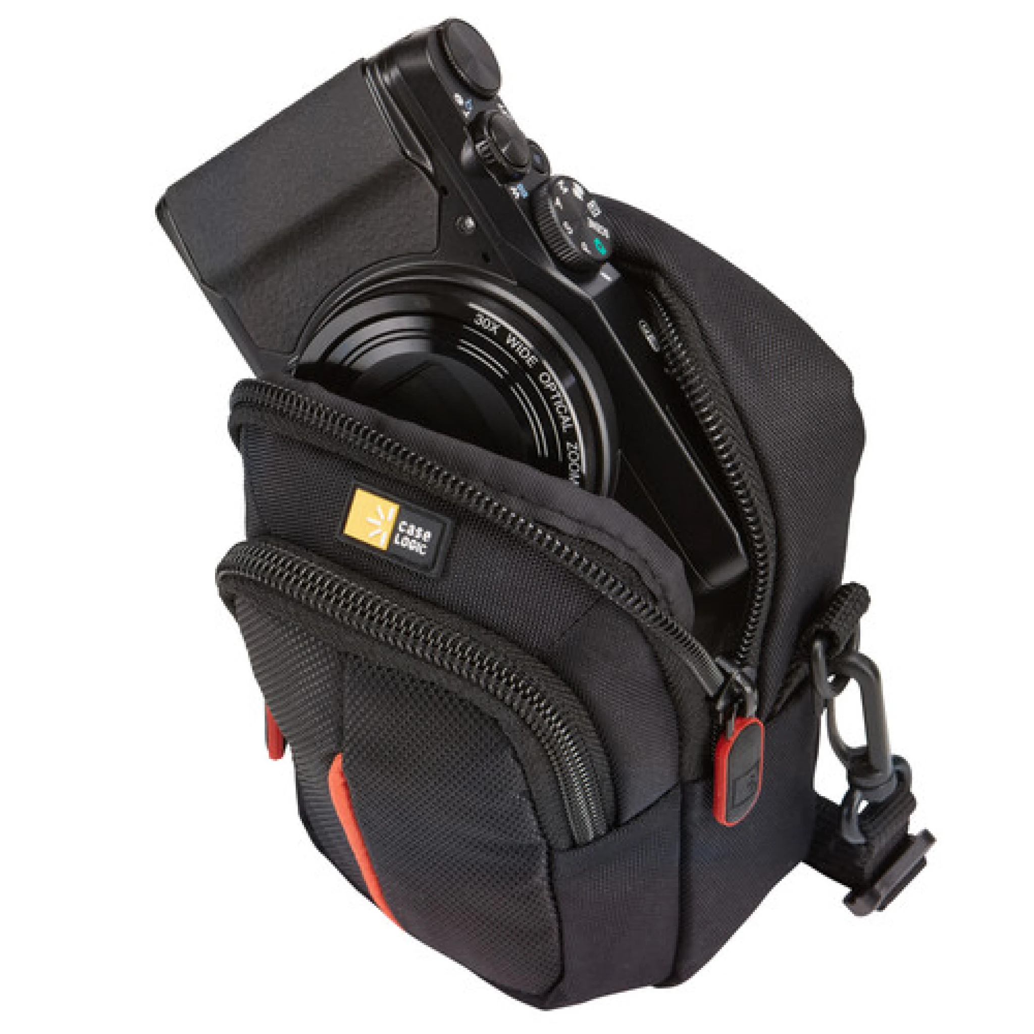 Case Logic Advanced Point & Shoot Camera Case. Black