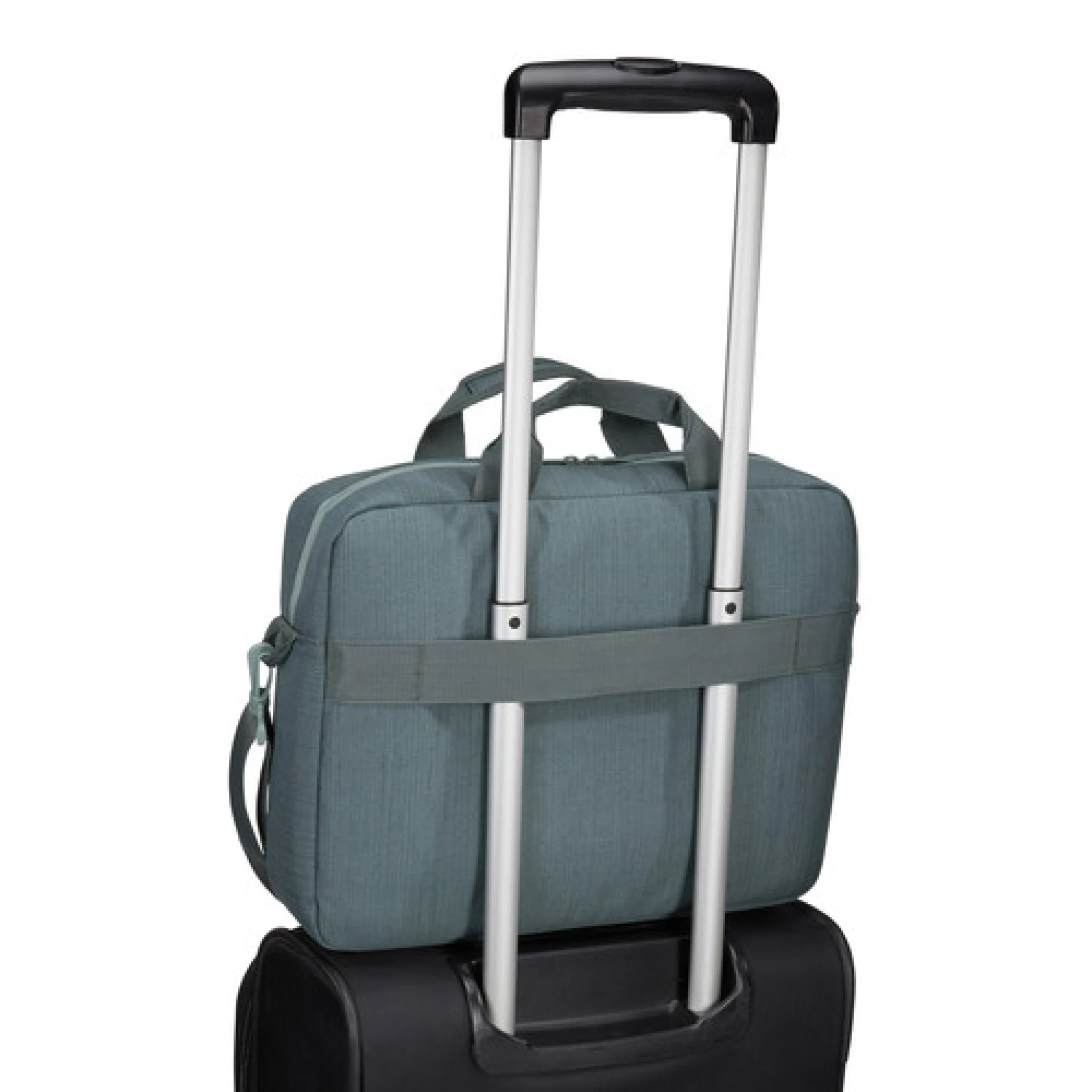 Case Logic Huxton 14" Laptop Attaché. Light Grey