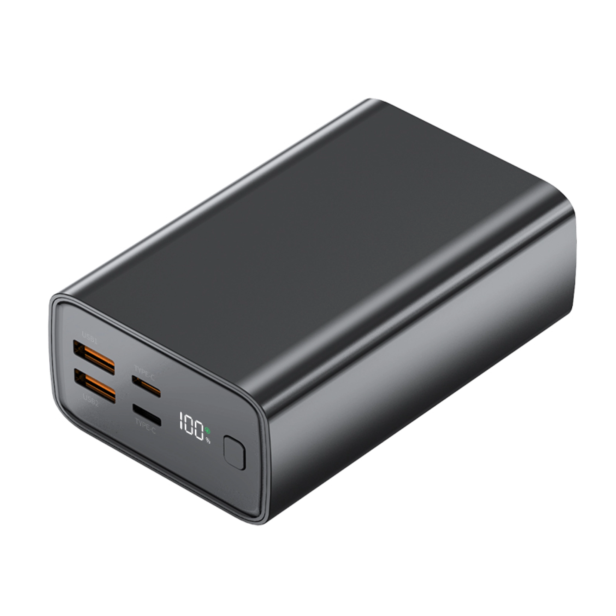 Sinox Power Bank 30000 mAh. Sort