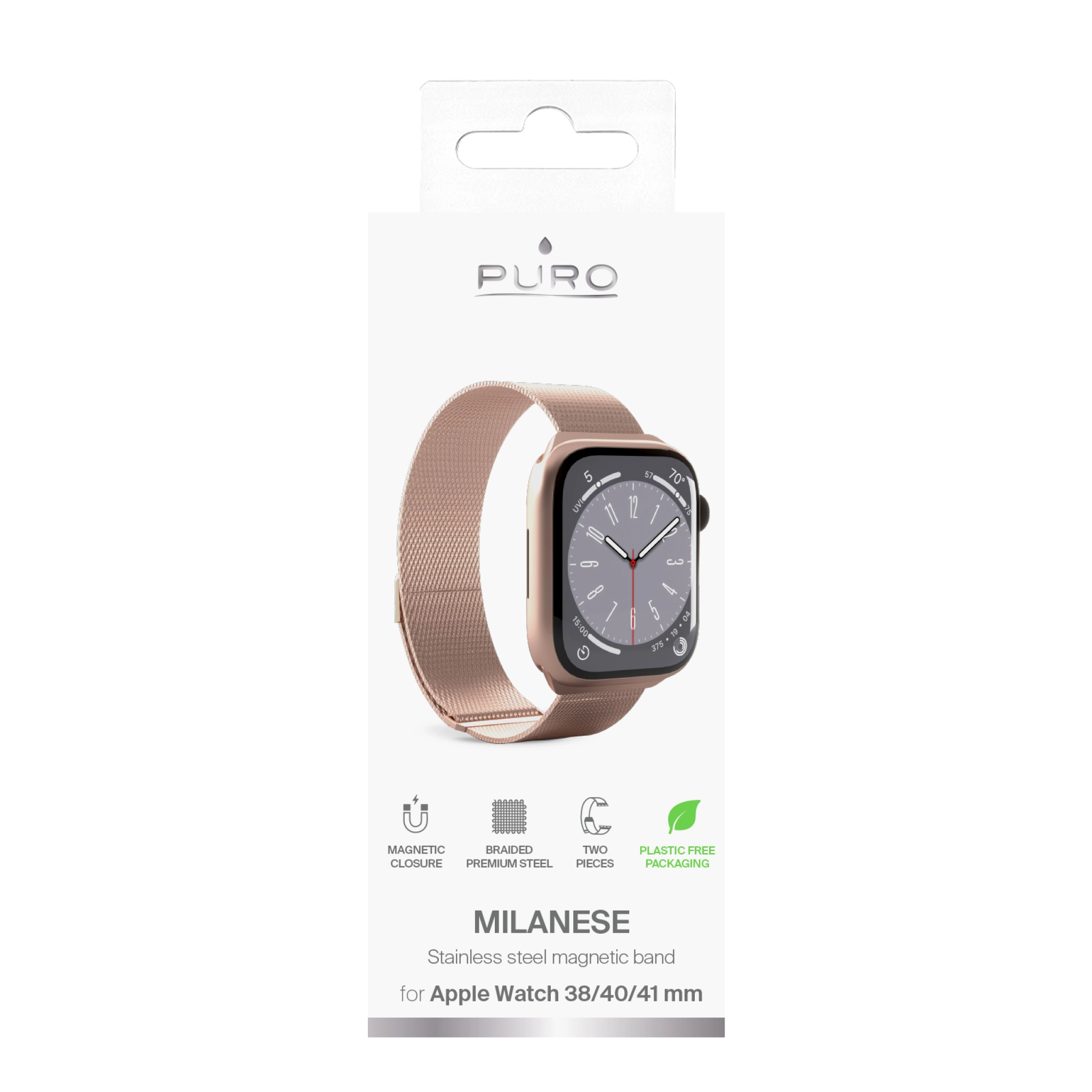 PURO MILANESE Replacement band for Apple Watch