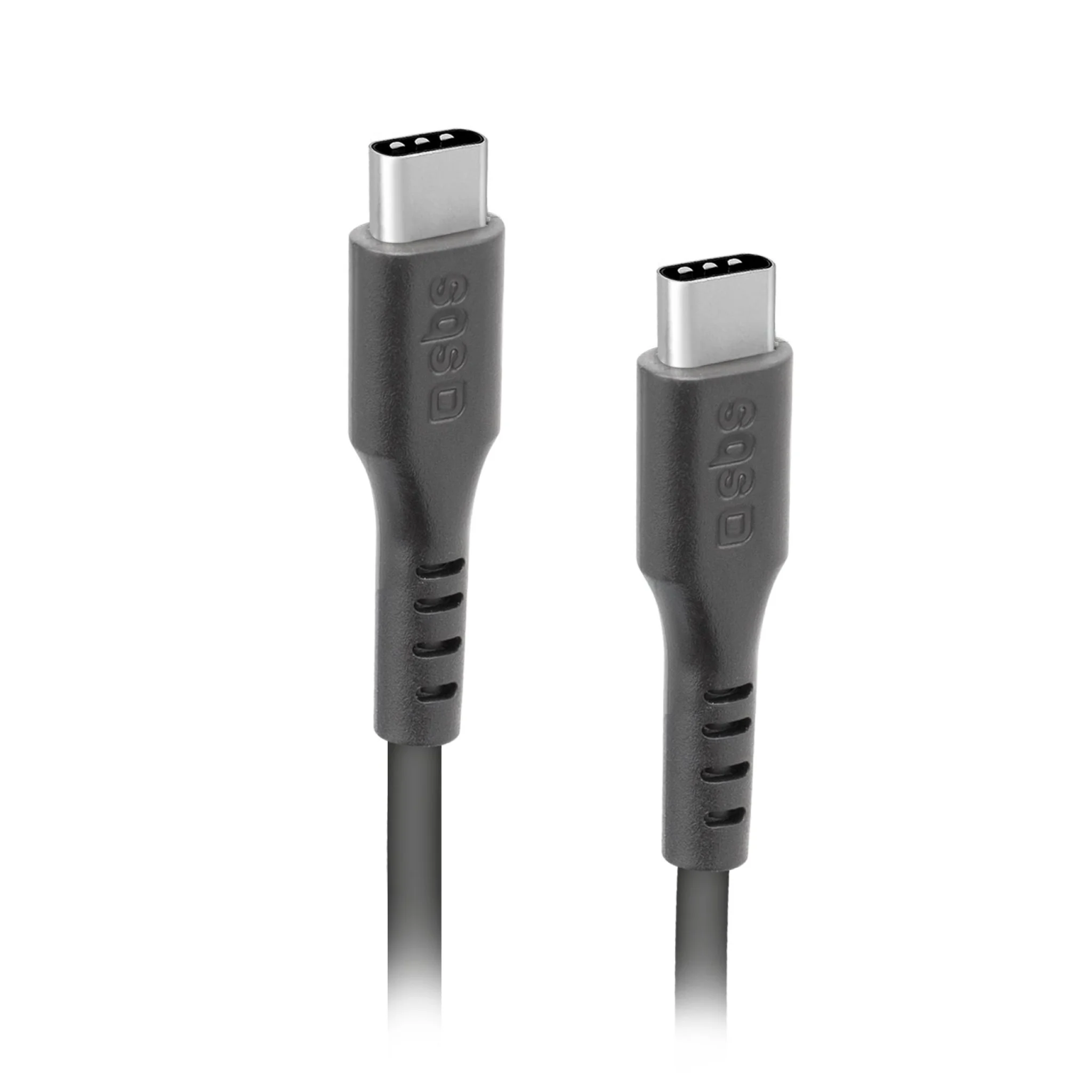 SBS USB C 2.0 Cable. 1.5m. Black
