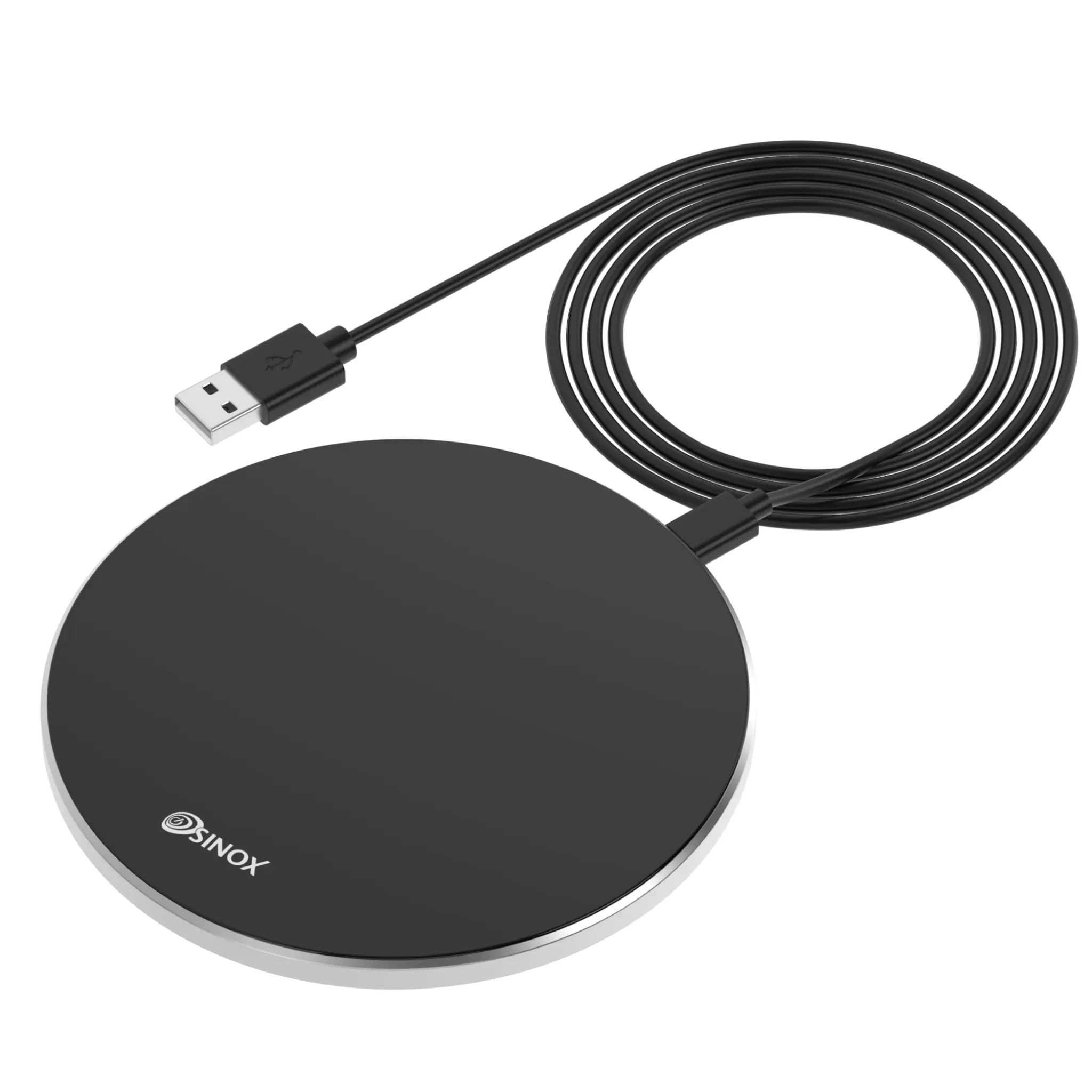 Sinox PRO Wireless 15W Charger Pad. 1m. Black