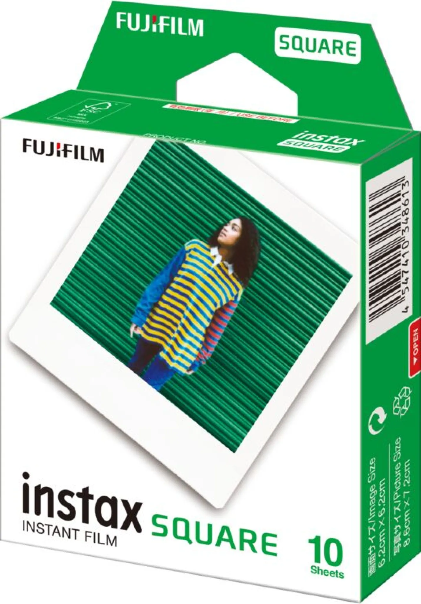 INSTAX Square Film. 10 billeder