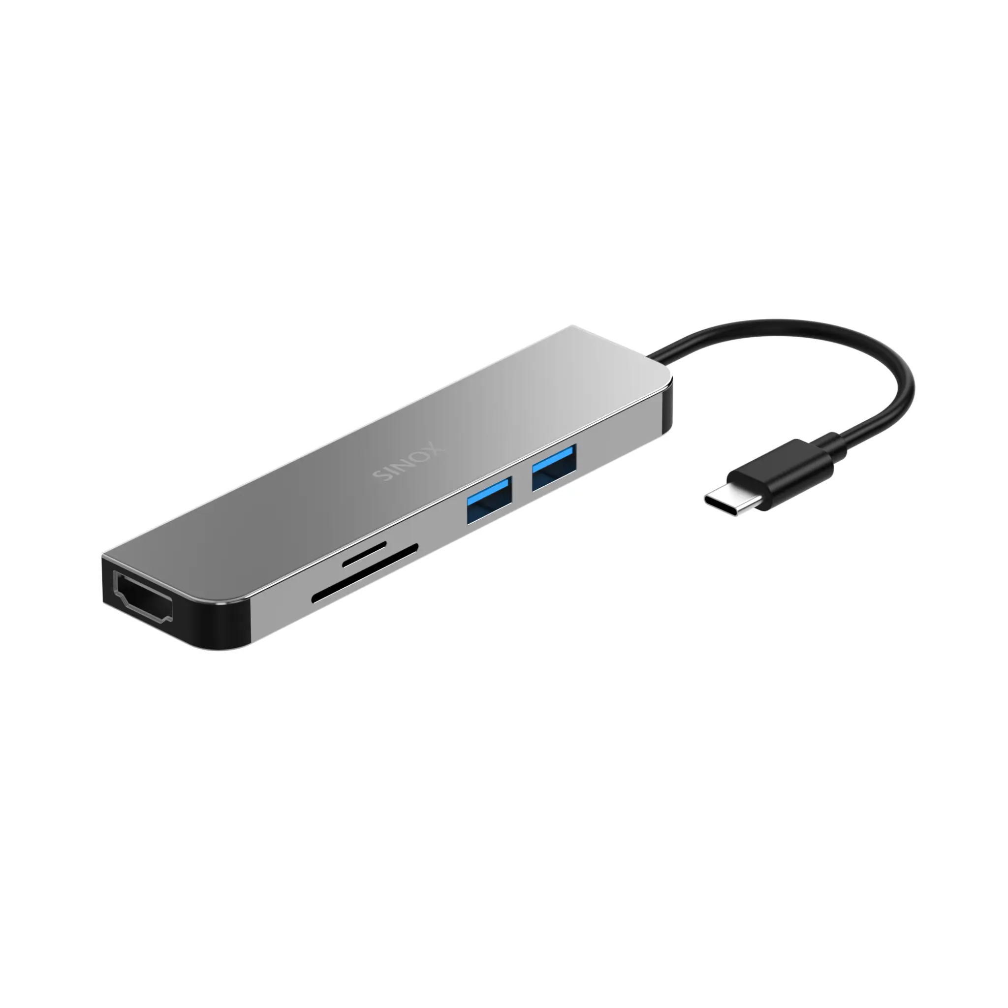 Sinox PRO USB C Hub. Aluminum