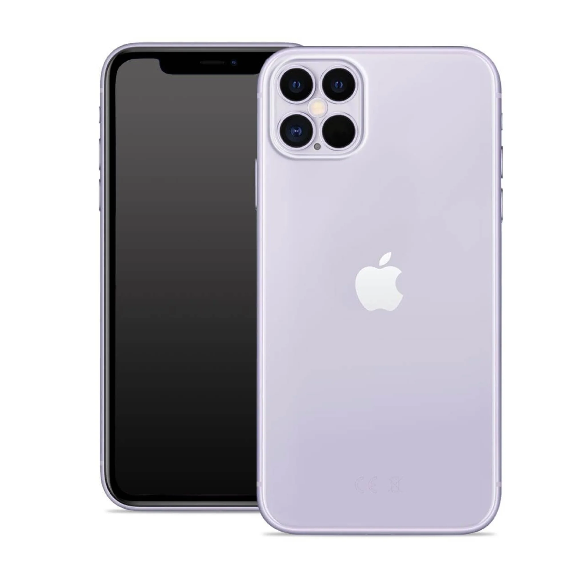 PURO Cover 0.3 Nude til iPhone 12 og iPhone 12 Pro