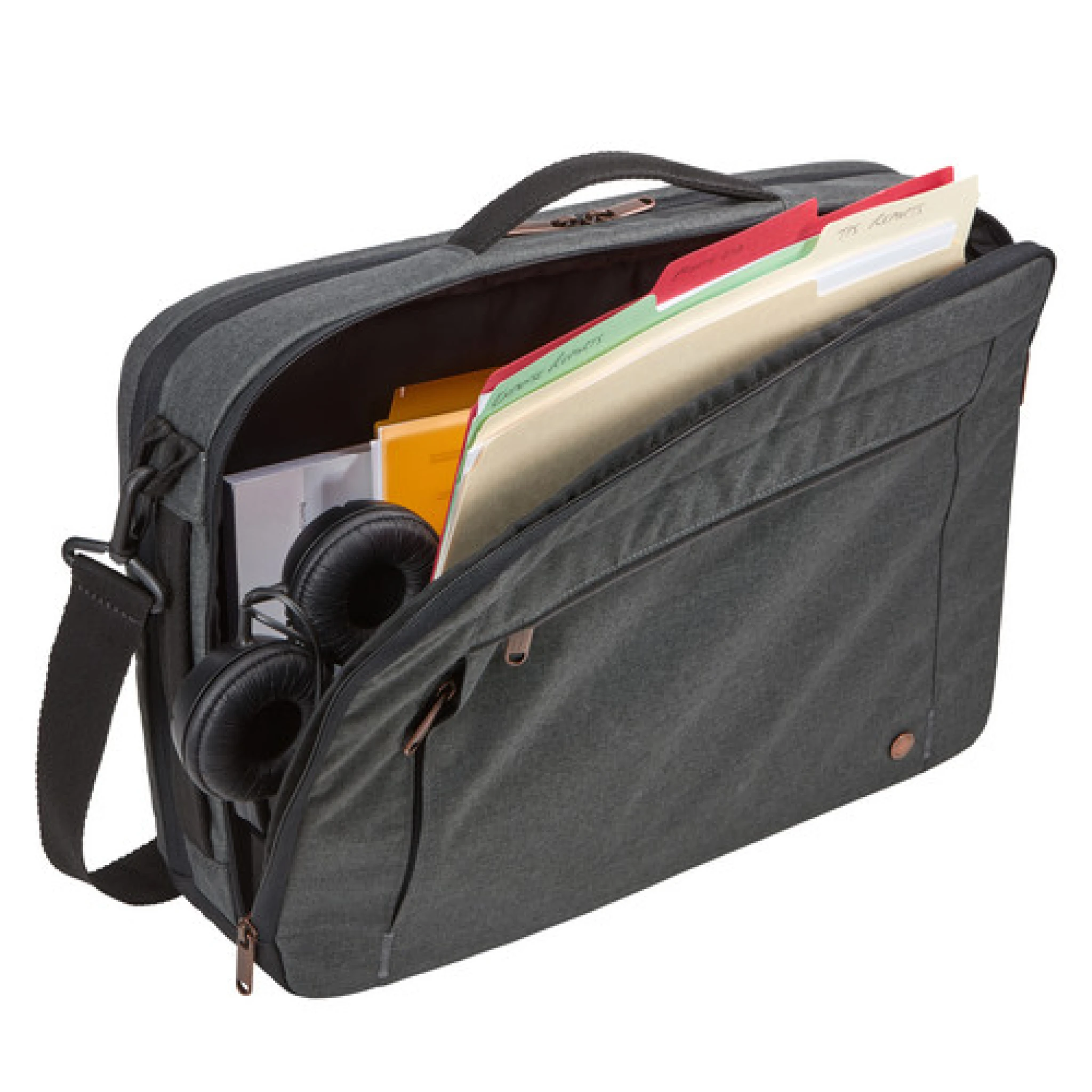 Case Logic Era 15.6" Hybrid Briefcase. Black