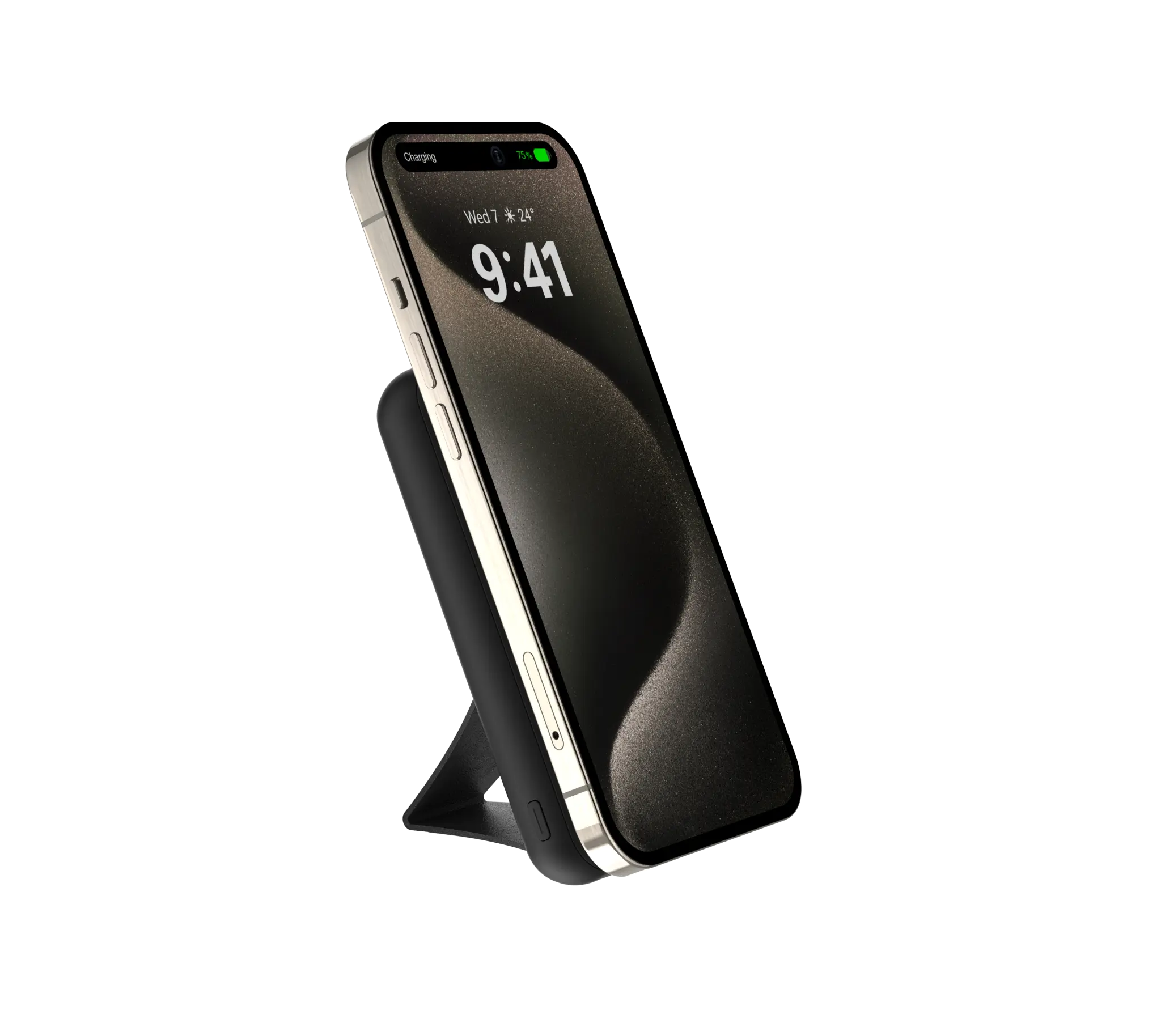 Energizer 15W Magnetic Wireless Charging Power Bank. Black