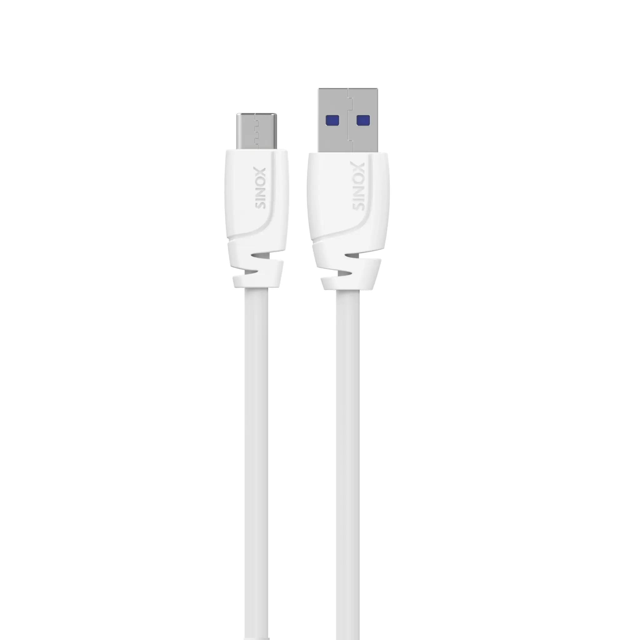 Sinox PRO USB C to USB A Cable. 1m. White