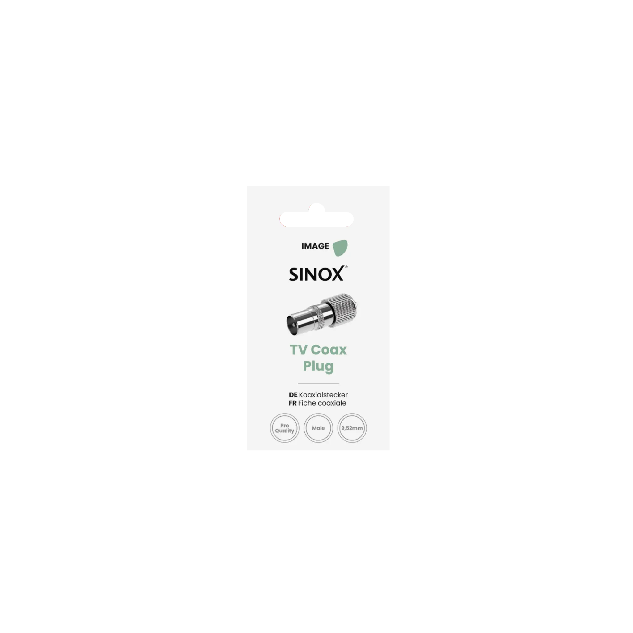 Sinox Coax Antenna Metal Plug