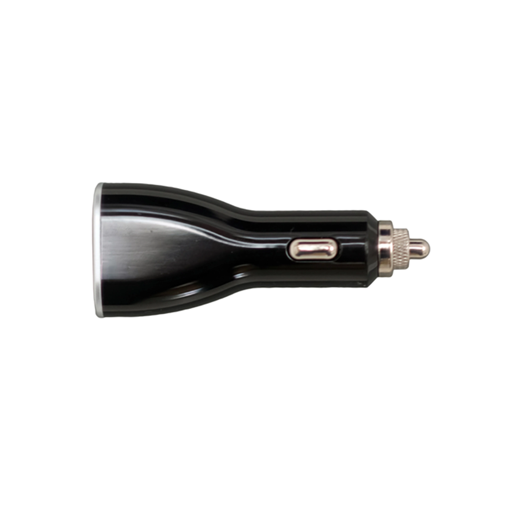 Sinox 12V Double USB A Car Charger. 1.0+2.1A. Black