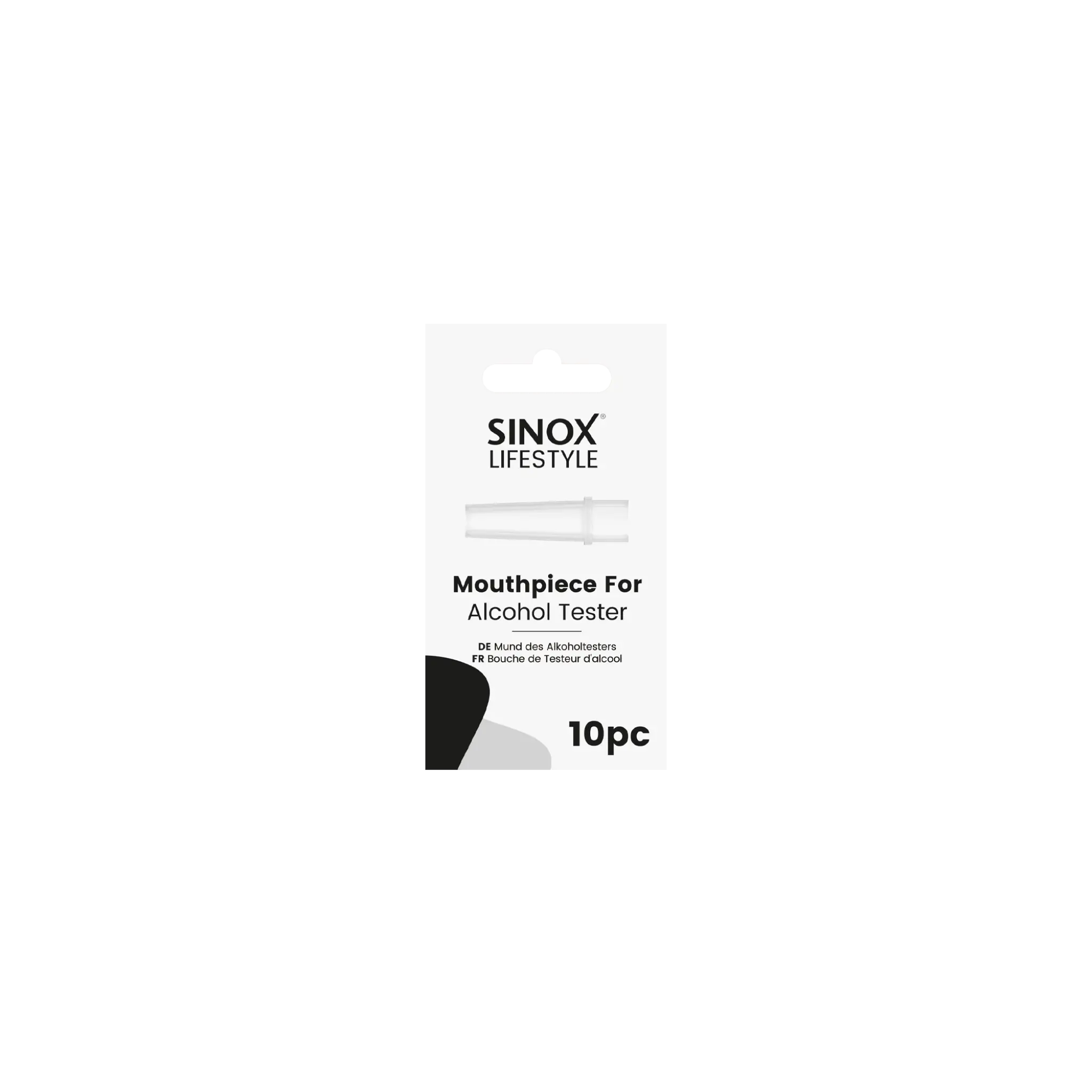 Ekstra mundstykker til Sinox Breath Alcohol Tester