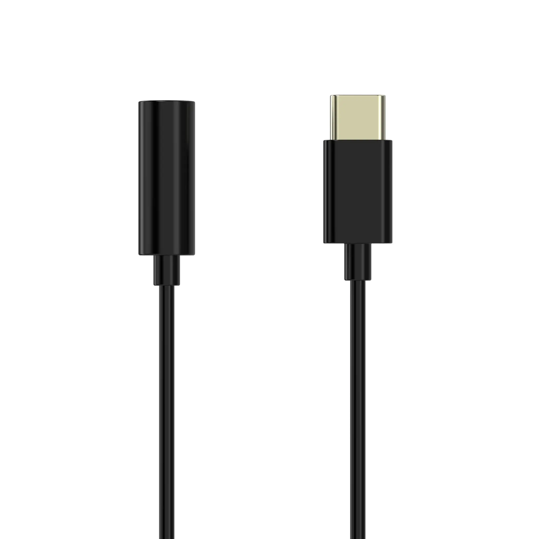 Sinox Adaptor USB C - Mini Jack. 0.15m. Black