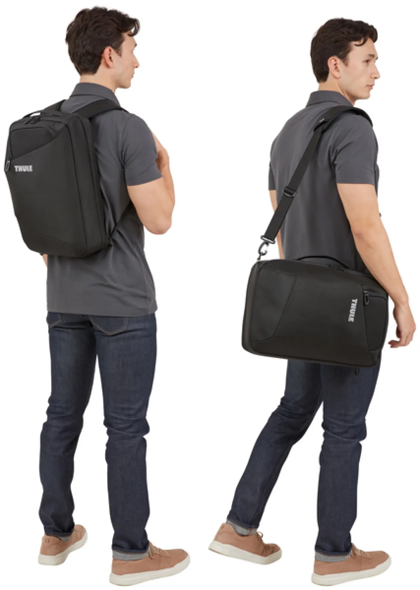 Thule Accent Convertible Backpack 17L. Black