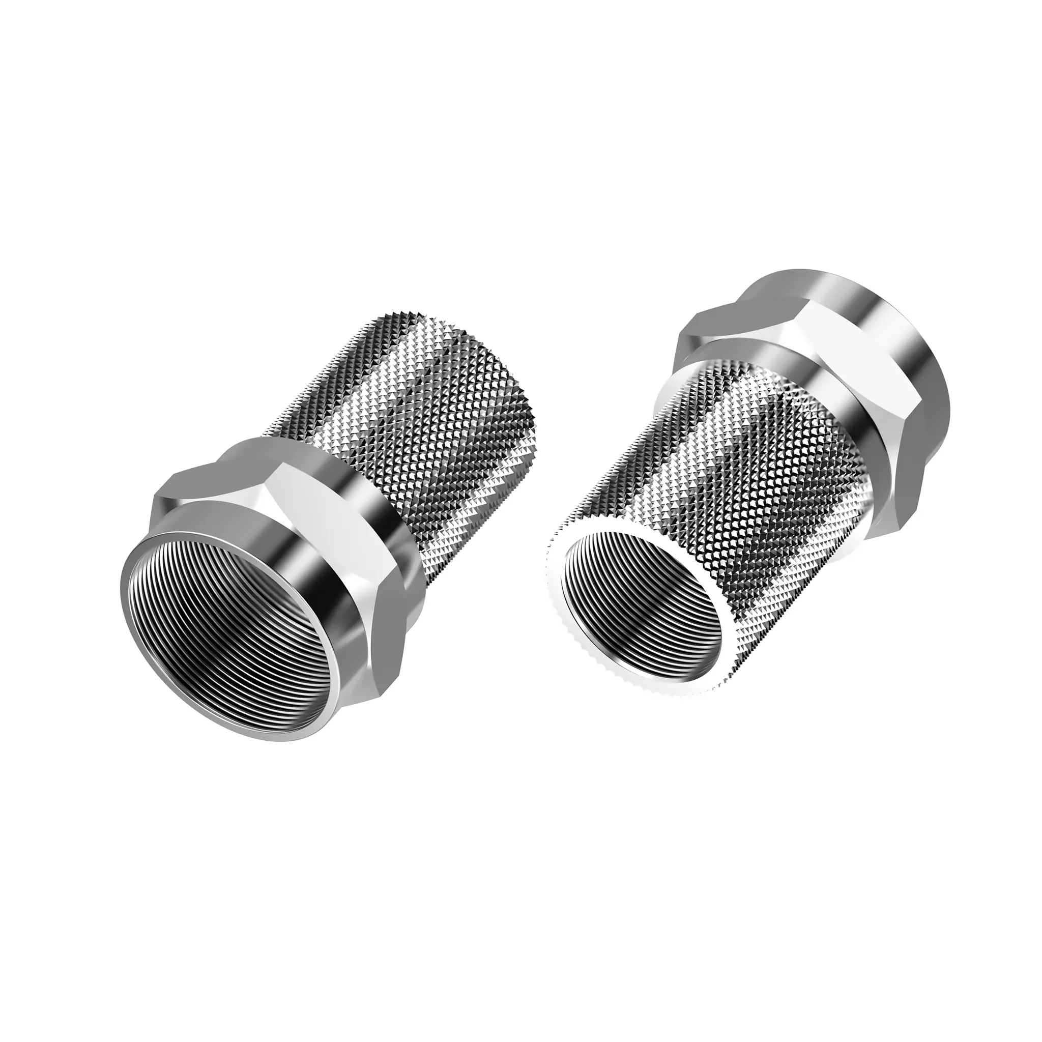 Sinox F-connector 6.8mm. 2 pcs.