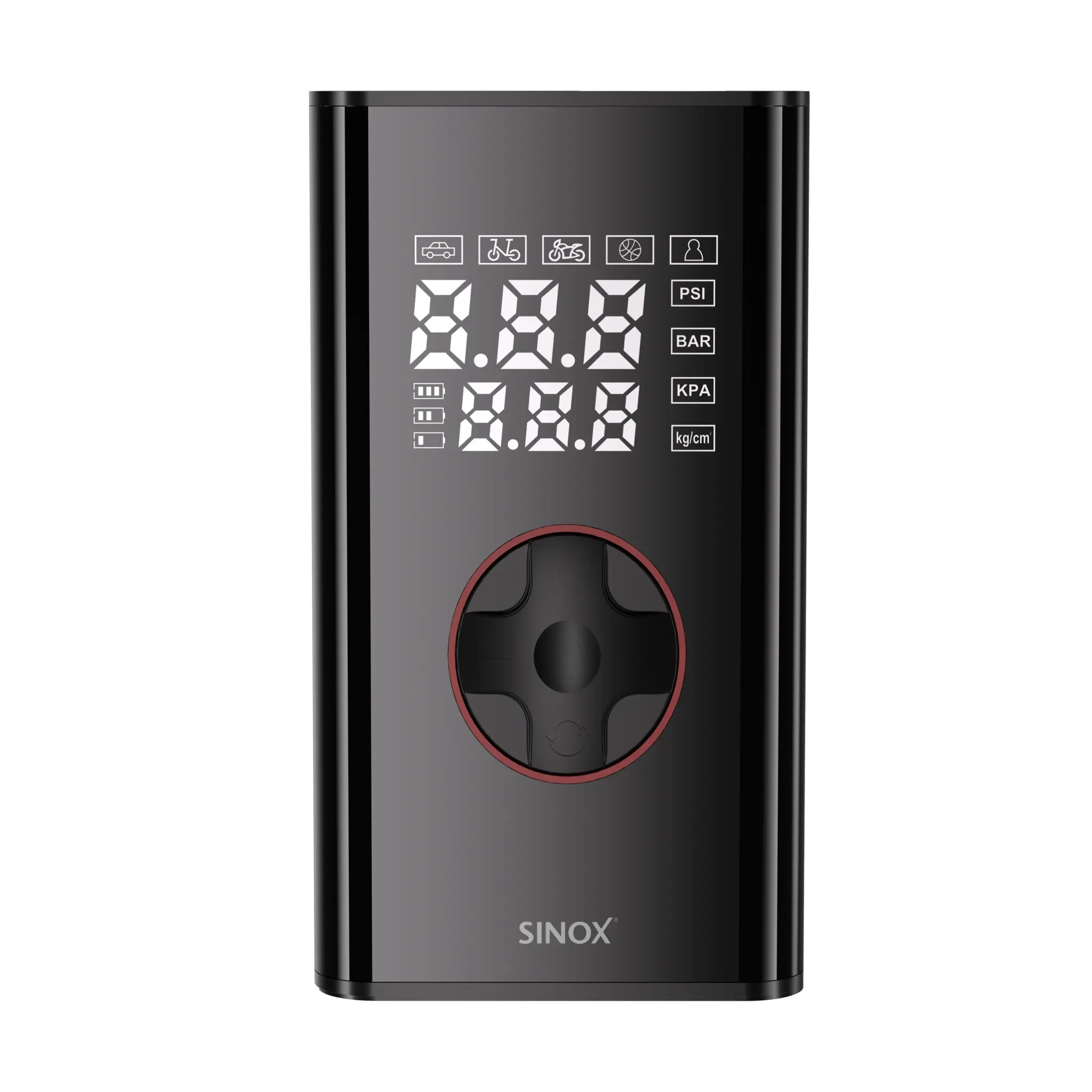 Sinox Lifestyle kompakt kompressor. Sort