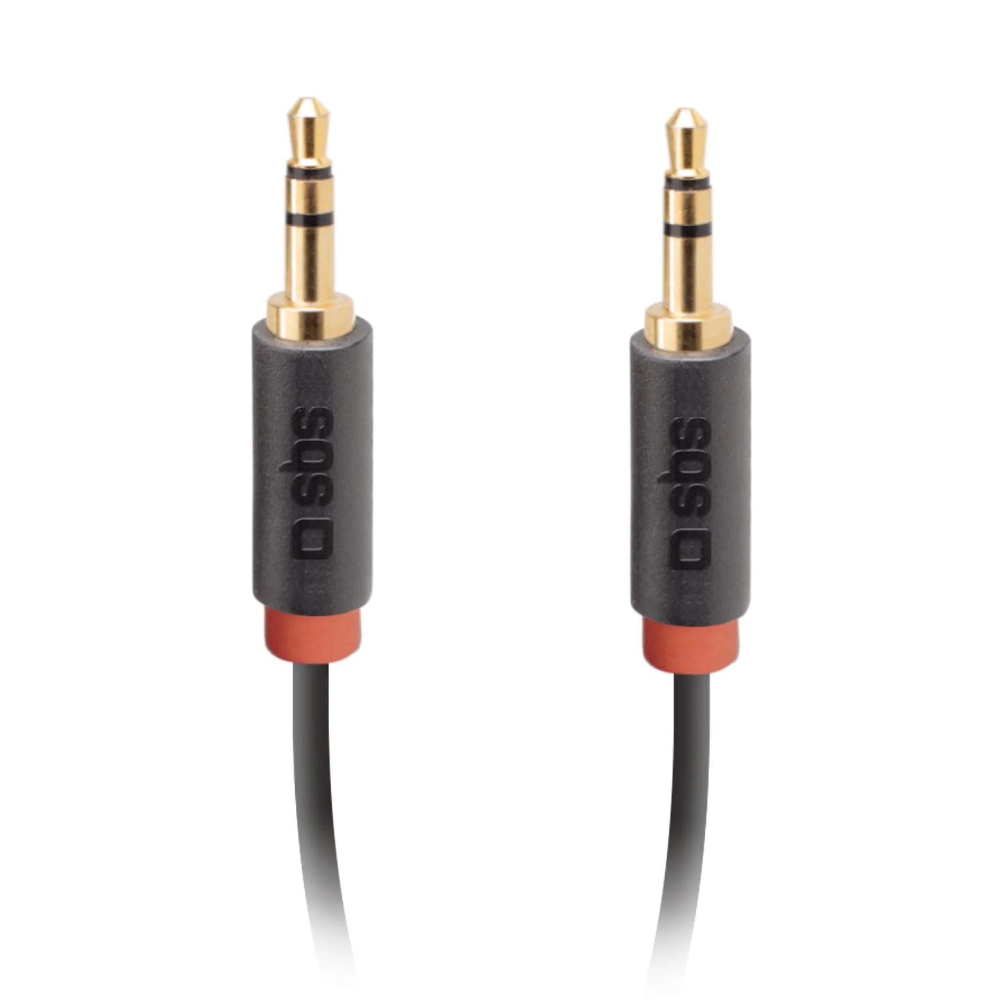 SBS Mini Jack Cable. 1.5m. Black