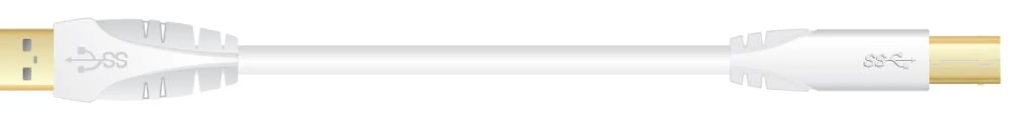 Sinox USB 3.0 Printer Cable. 1m. White
