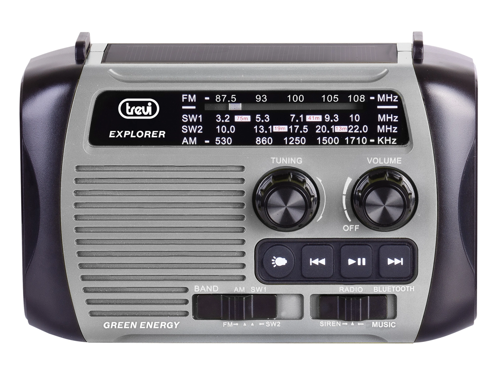 Trevi RA 7F 30 Bluetooth® Radio. Gray