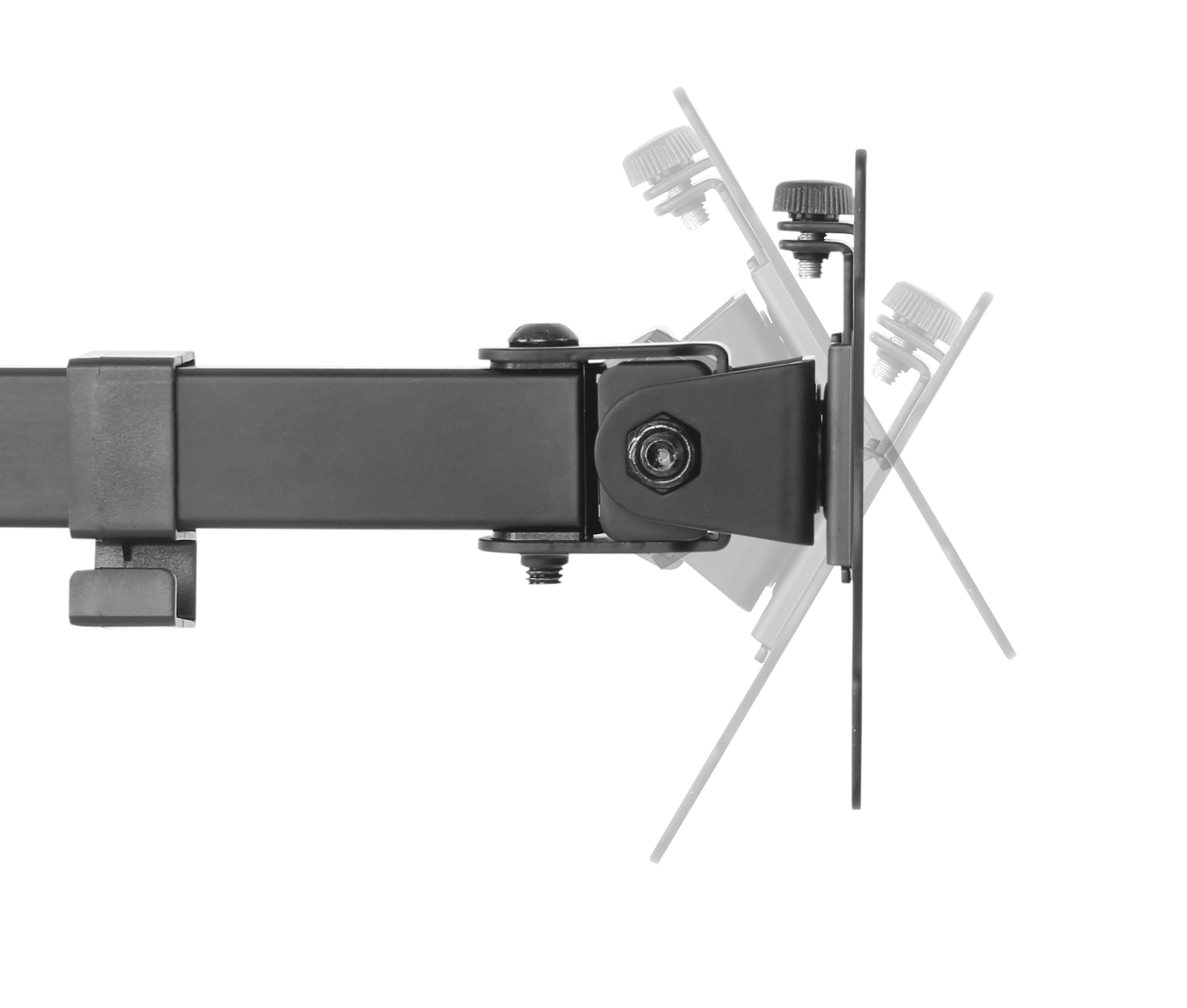 Sinox Office Single Monitor Desk Mount. Up to 32". Black
