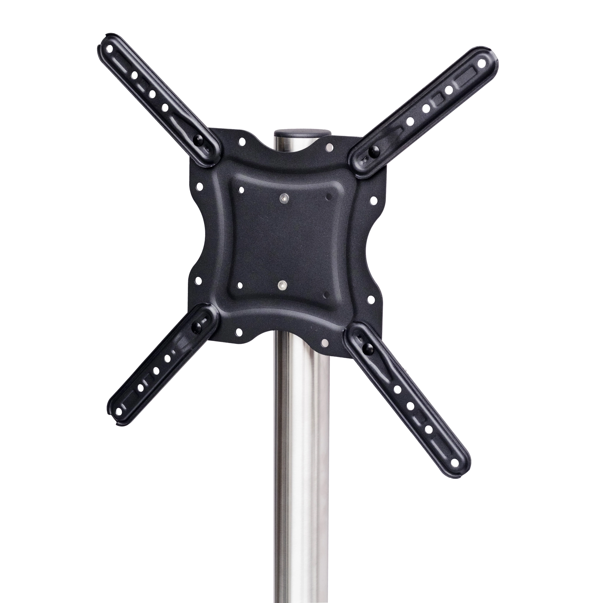 Sinox StandView TV Floor Mount with rotatable top. 26"-65". Alu finish