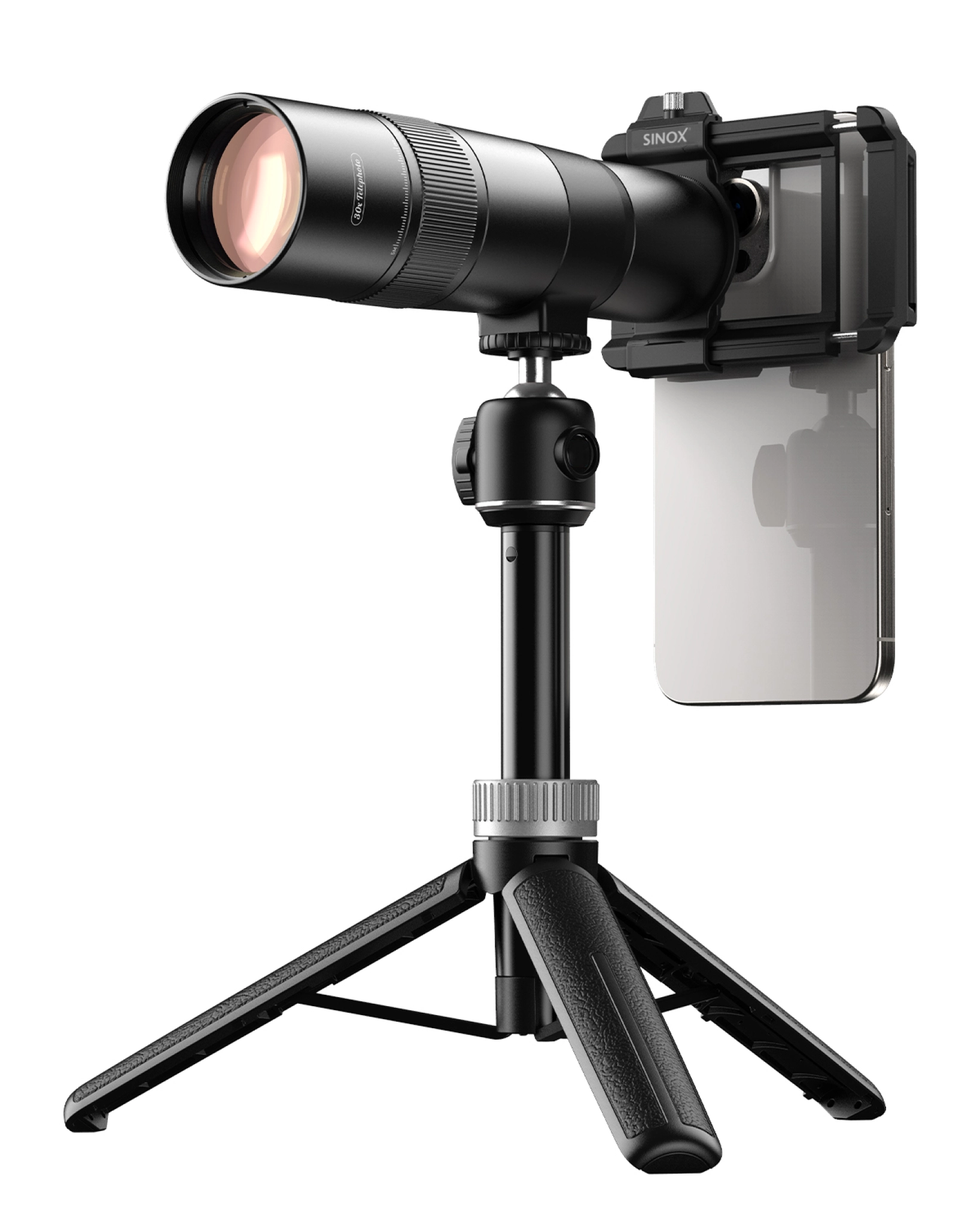 Sinox Lifestyle 30x teleobjektivsæt. Sort