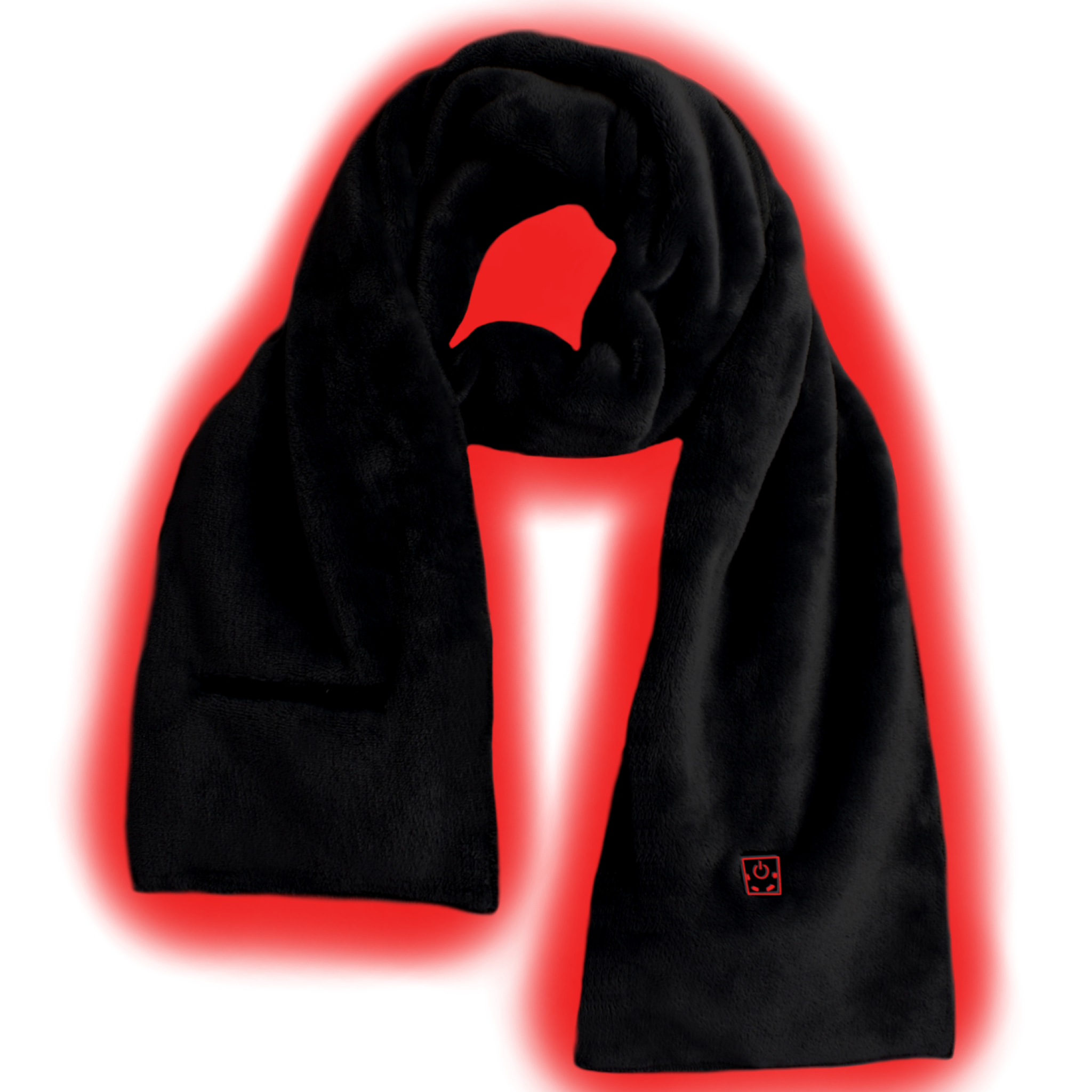 Glovii Heated Scarf. Black Glovii Heated Scarf. Black