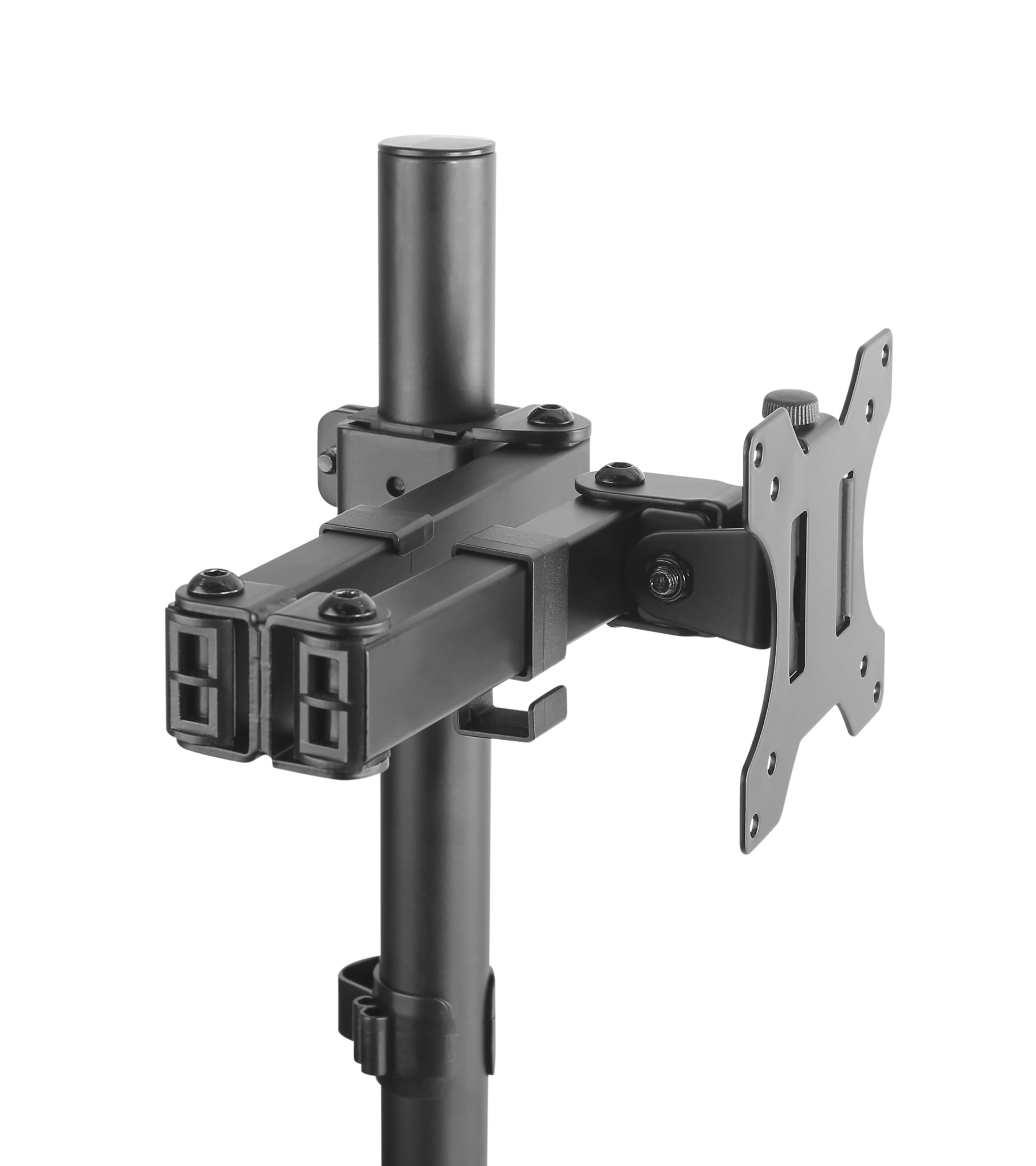 Sinox Office Single Monitor Desk Mount. Up to 32". Black