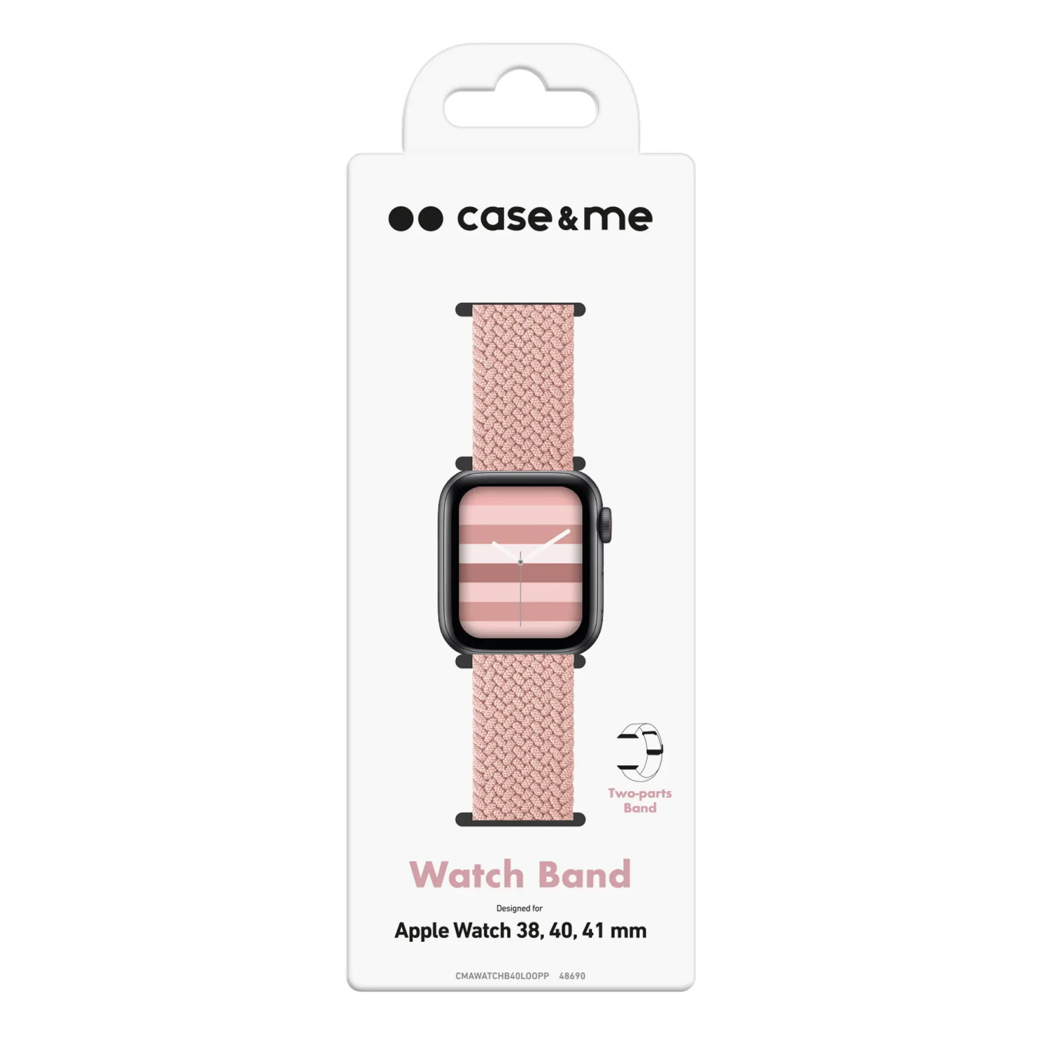SBS Loop Band for Apple Watch 38/40/41mm. Pink