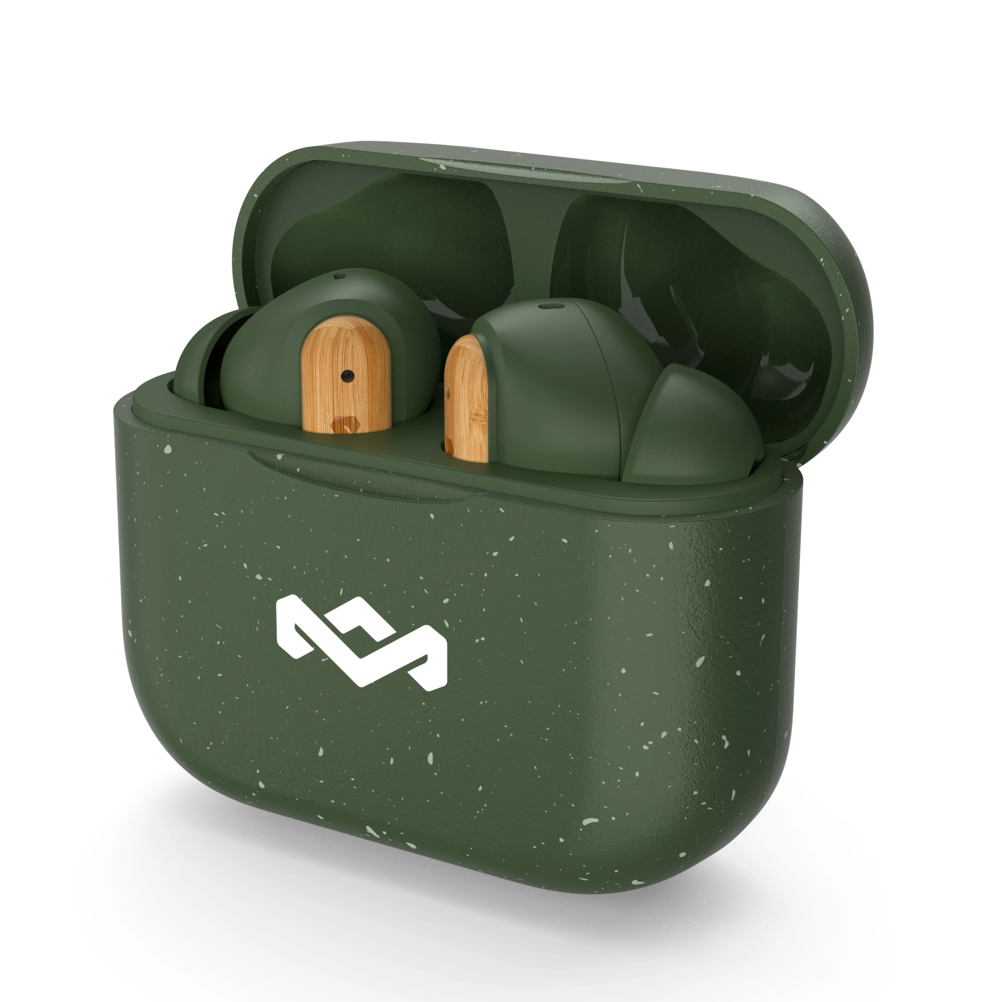 Marley Little Bird True Wireless Earbuds. Grøn