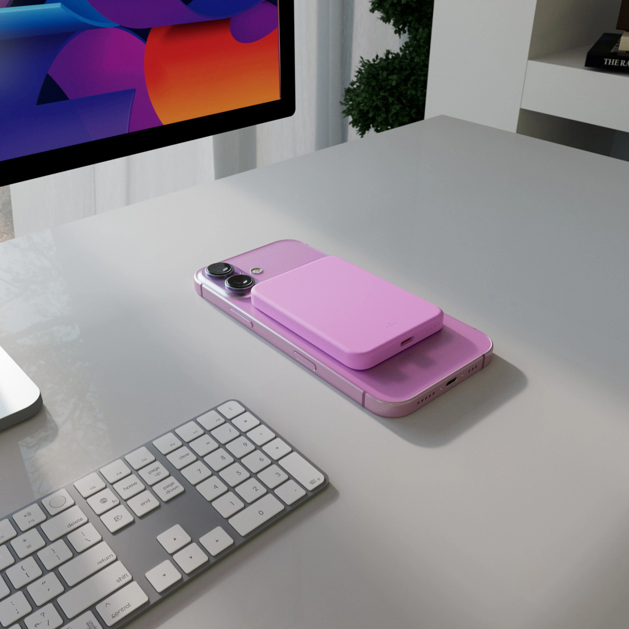 PURO Power Bank Wireless “Mini Power Mag” 4200 mAh for iPhone