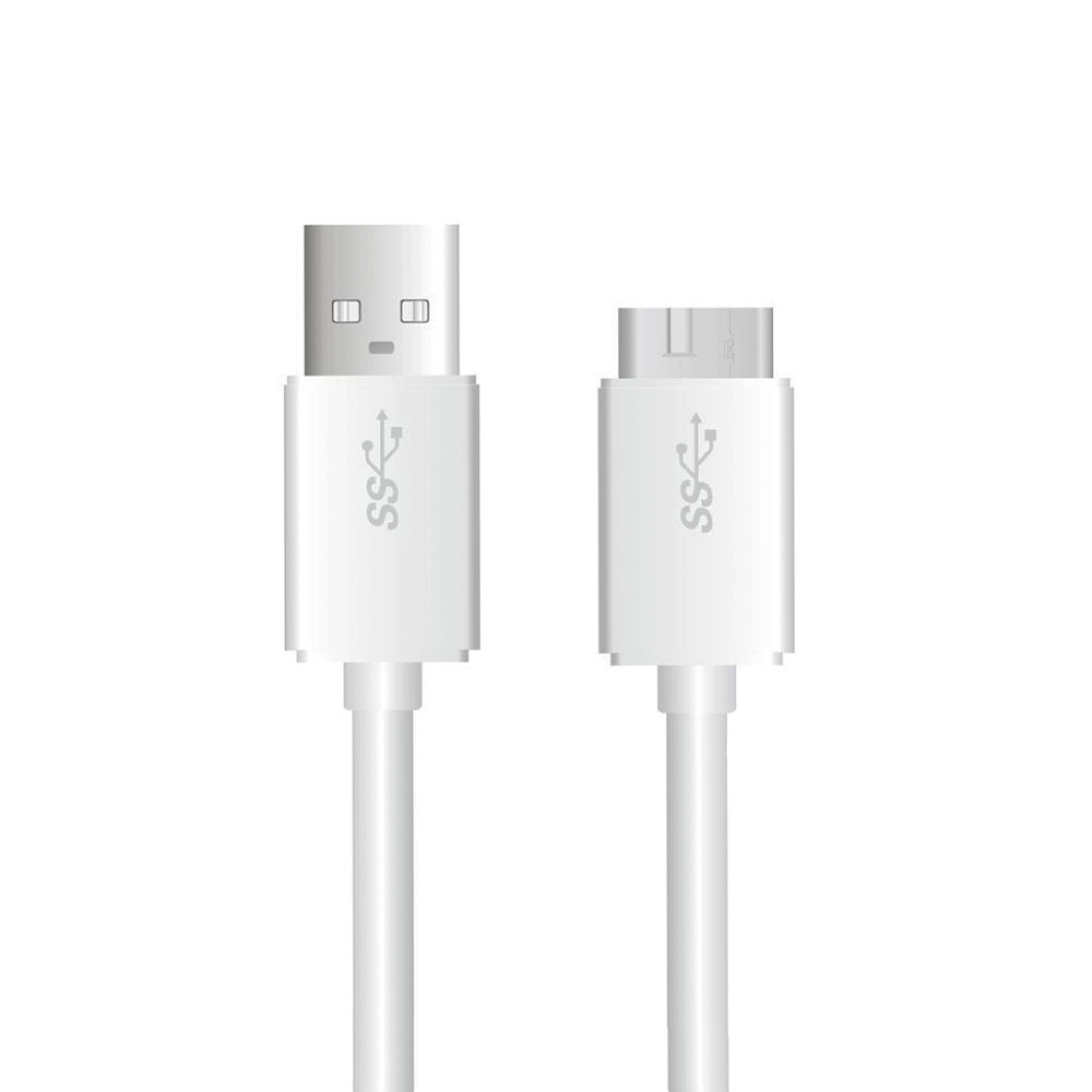 Sinox USB A 3.0 to Micro USB 3.0. 1m. White