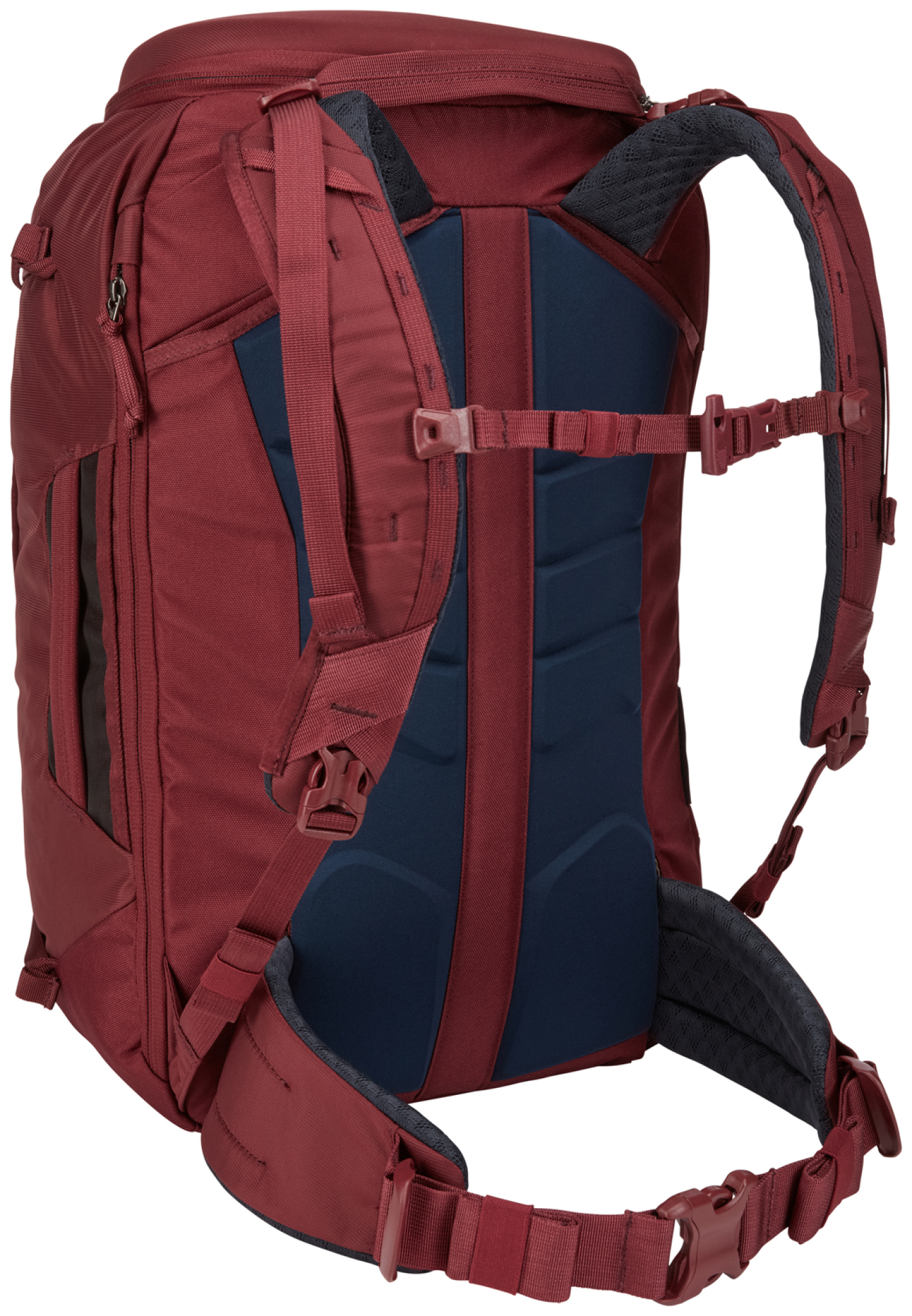 Thule Landmark 40L Backpack. Bordeaux Red